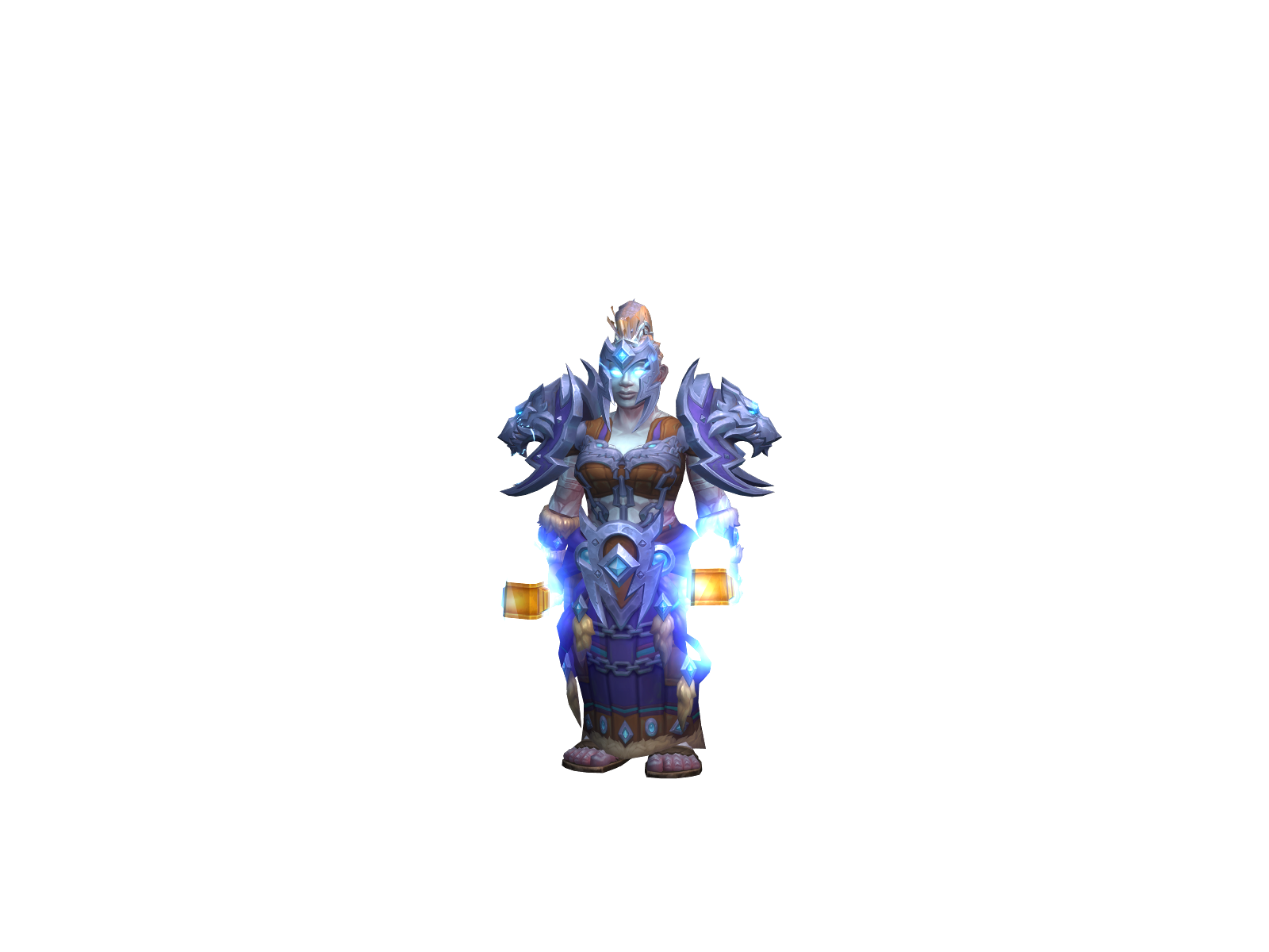 Agrahn 3D character render