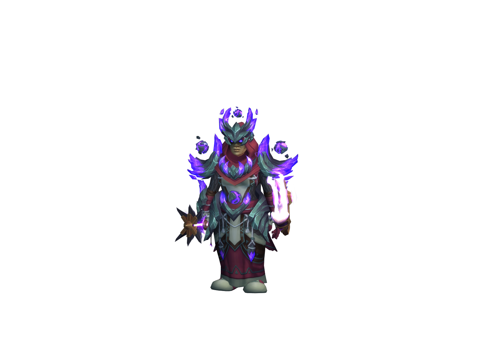 Hexorcism 3D character render