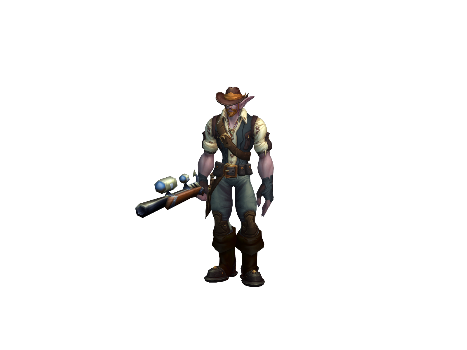 Bourgogne 3D character render