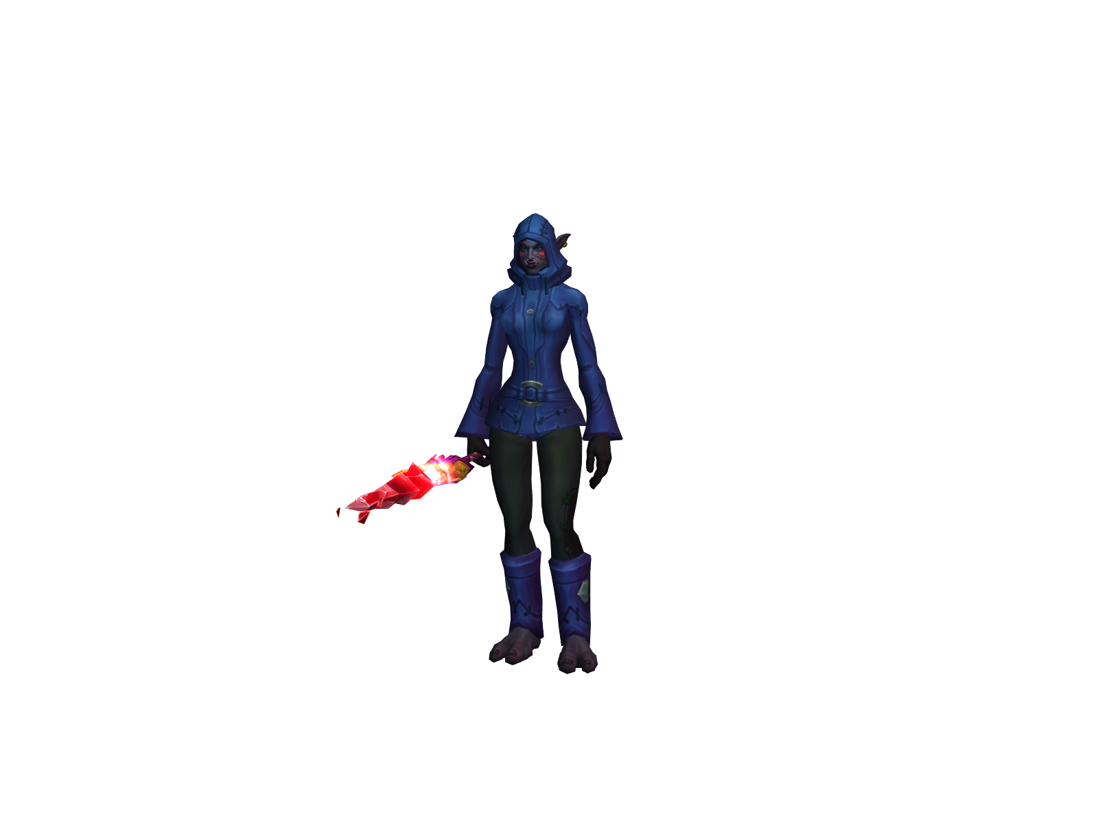 Yangroupr 3D character render