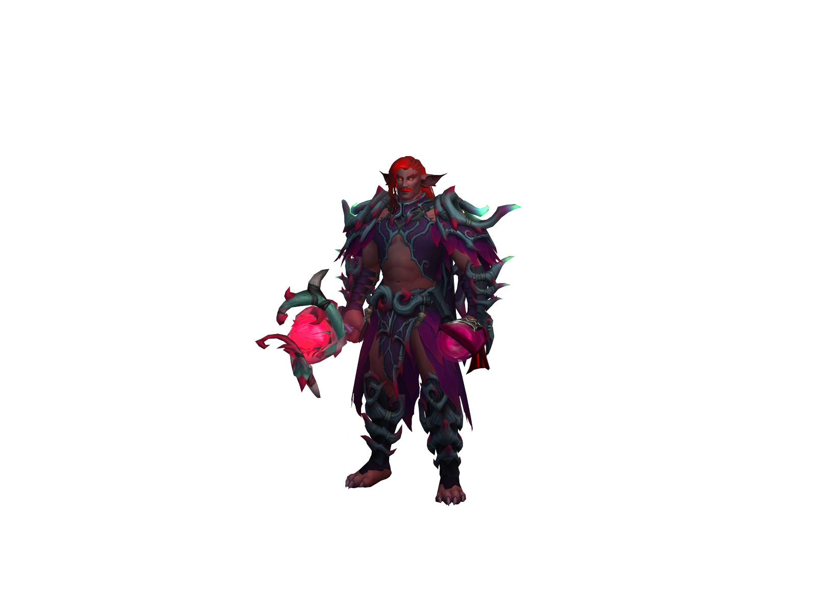 Huberta 3D character render