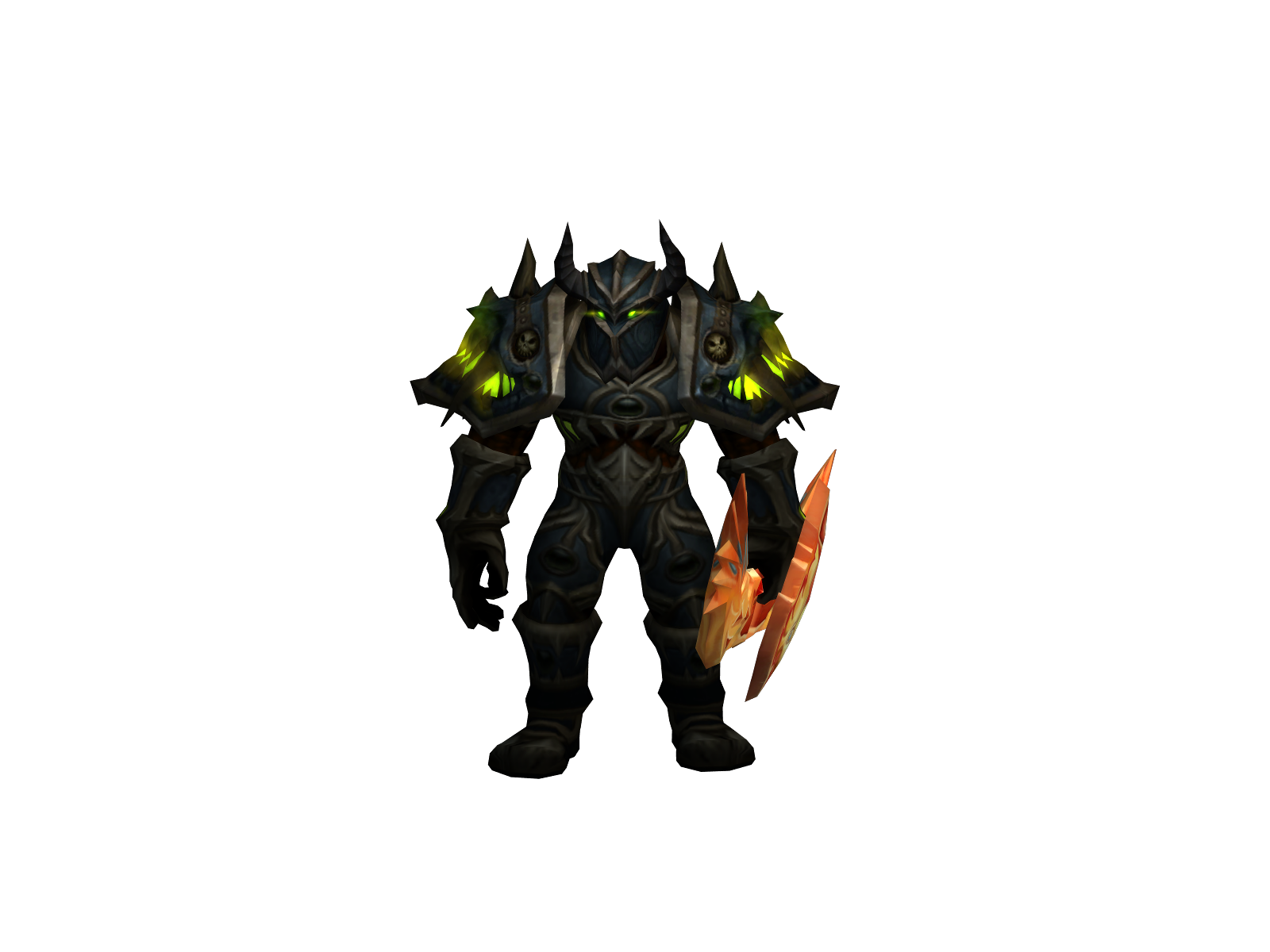 Oldork 3D character render