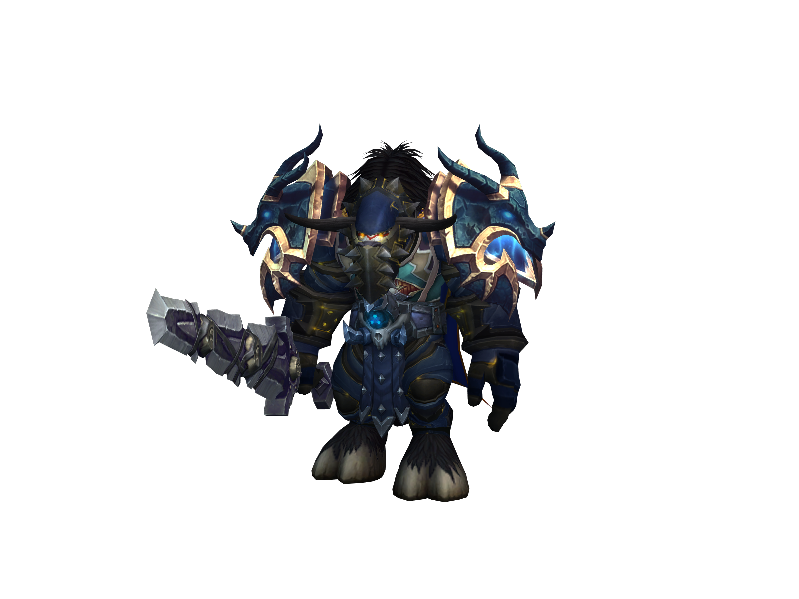 Gourath 3D character render