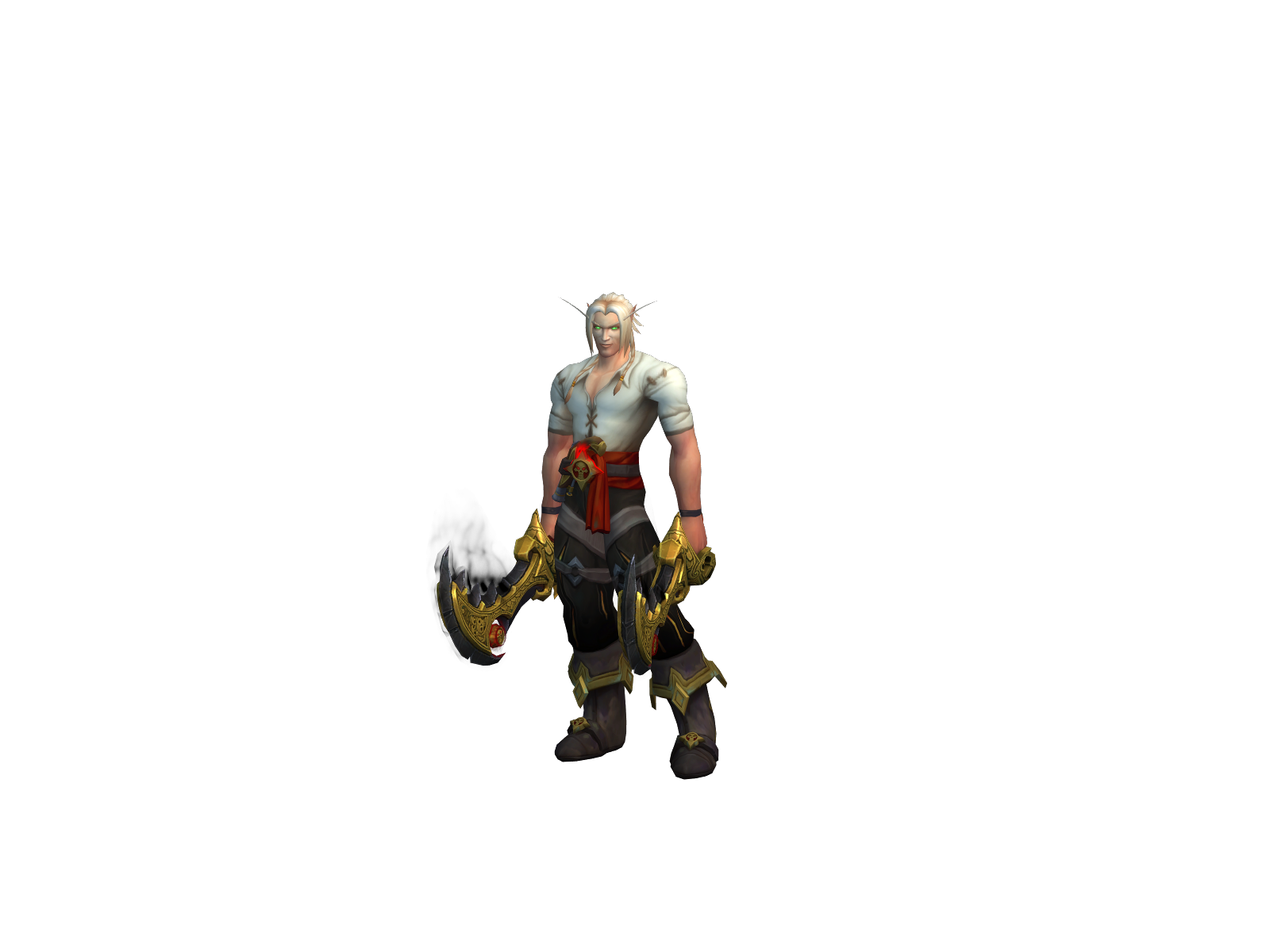 Jzck 3D character render