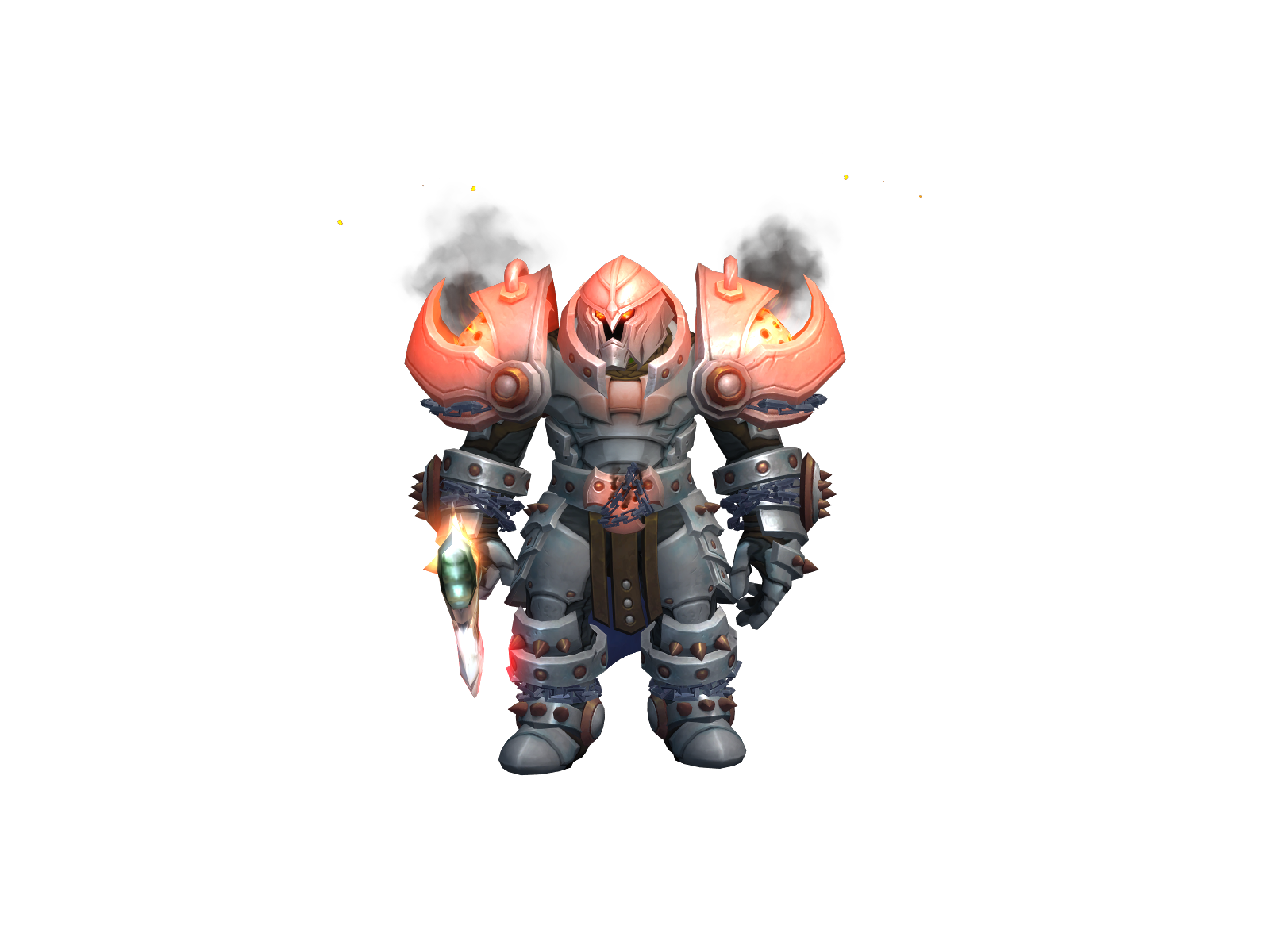 Garrot 3D character render