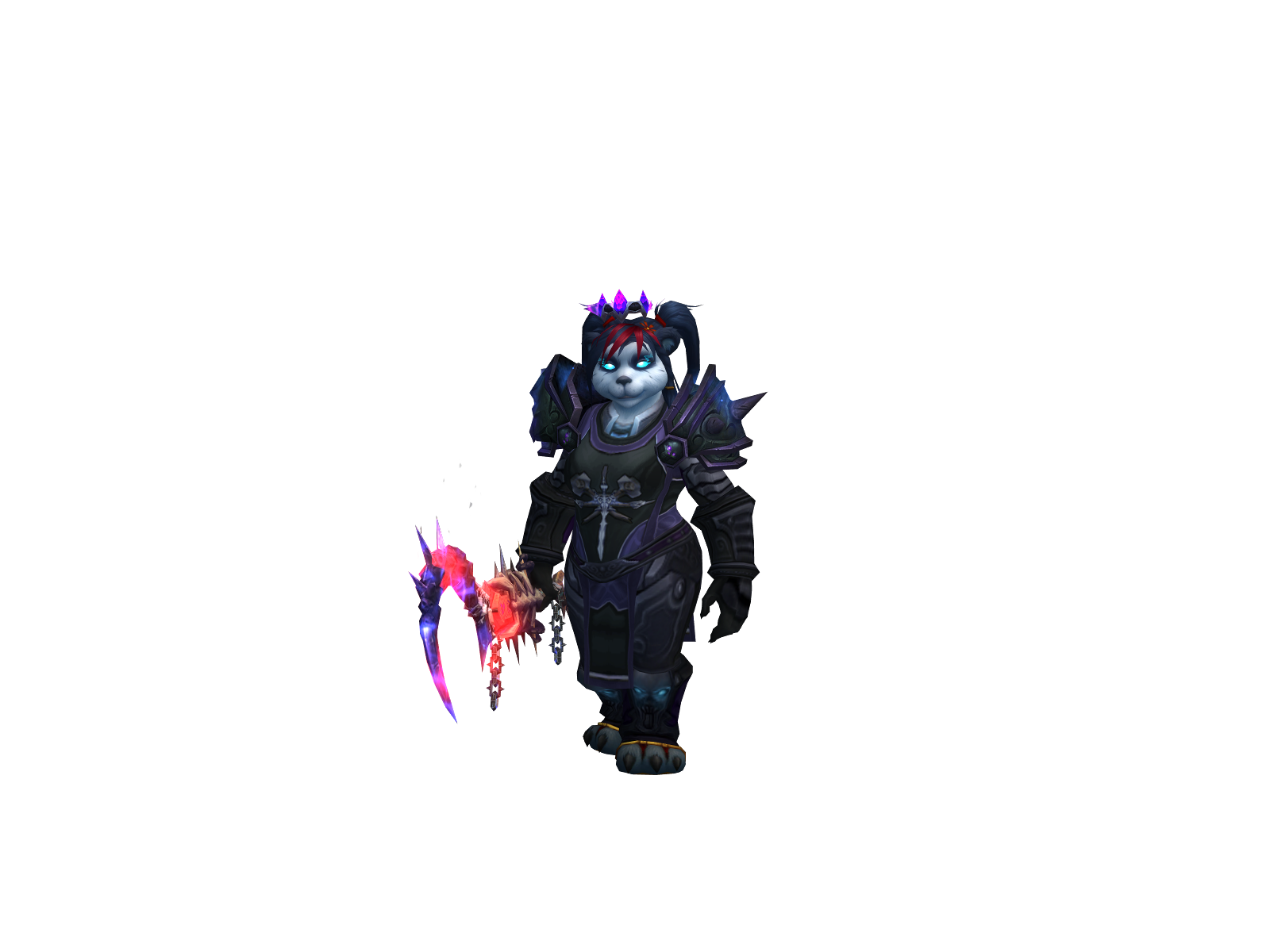 Thabubbles 3D character render