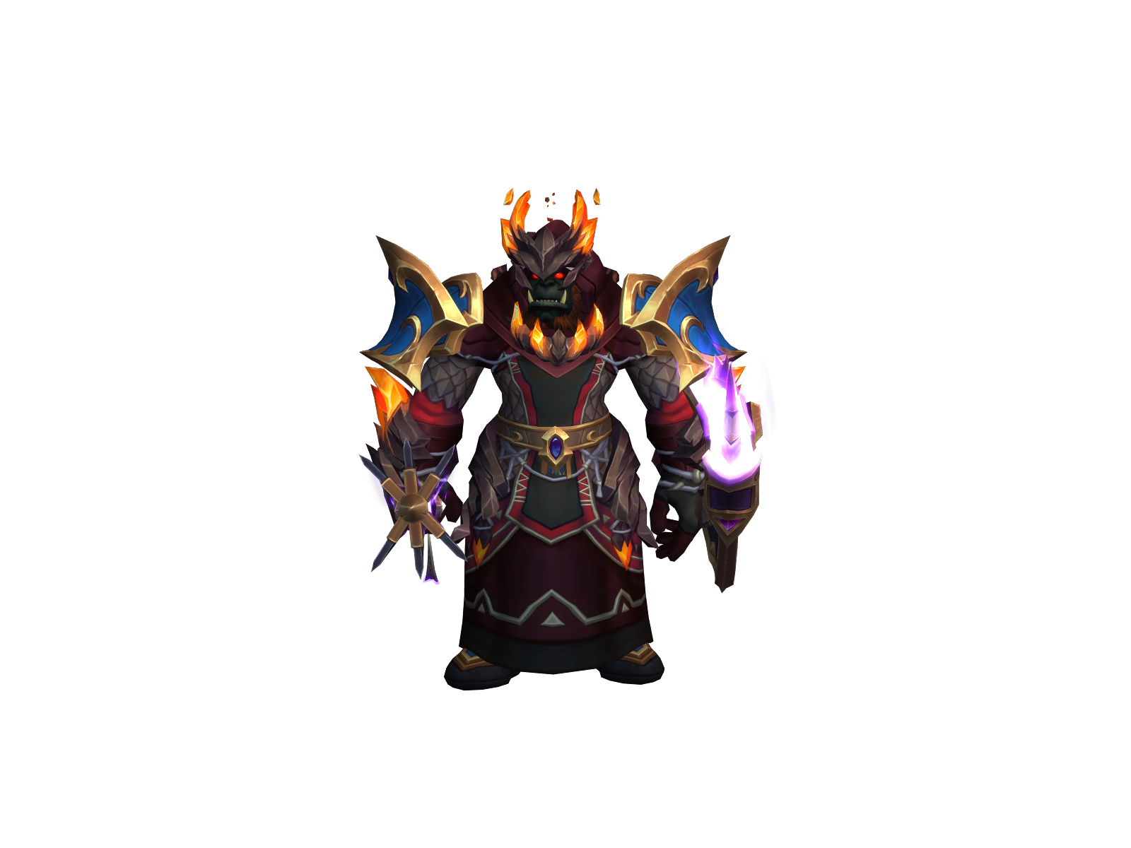 Flamngdwagon 3D character render