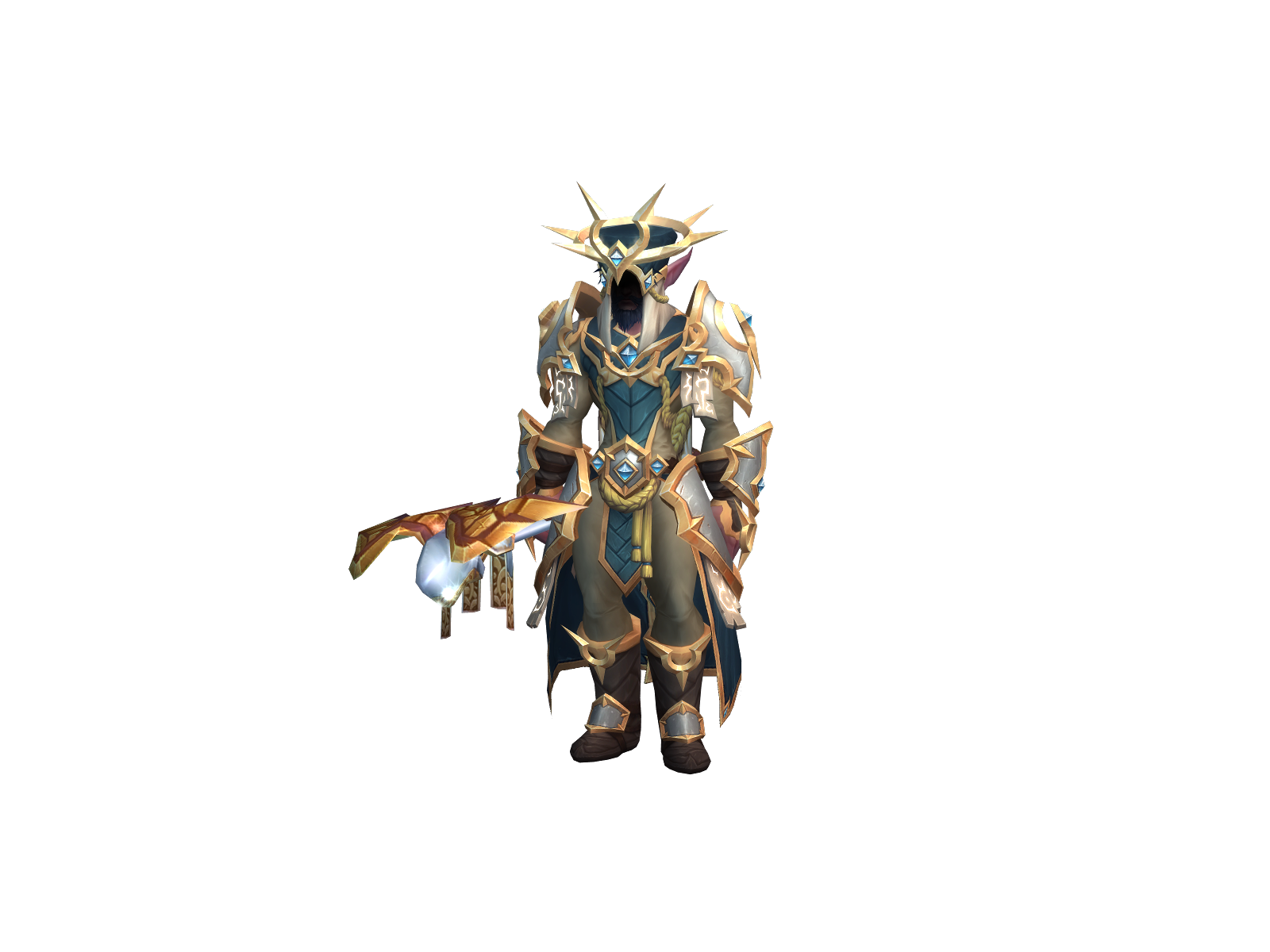 Molomo 3D character render