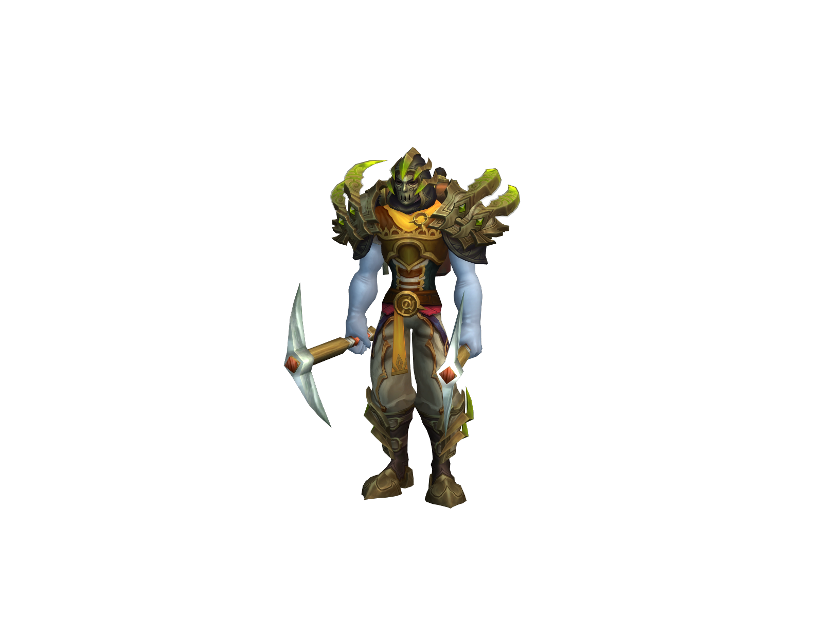 Yakuzza 3D character render