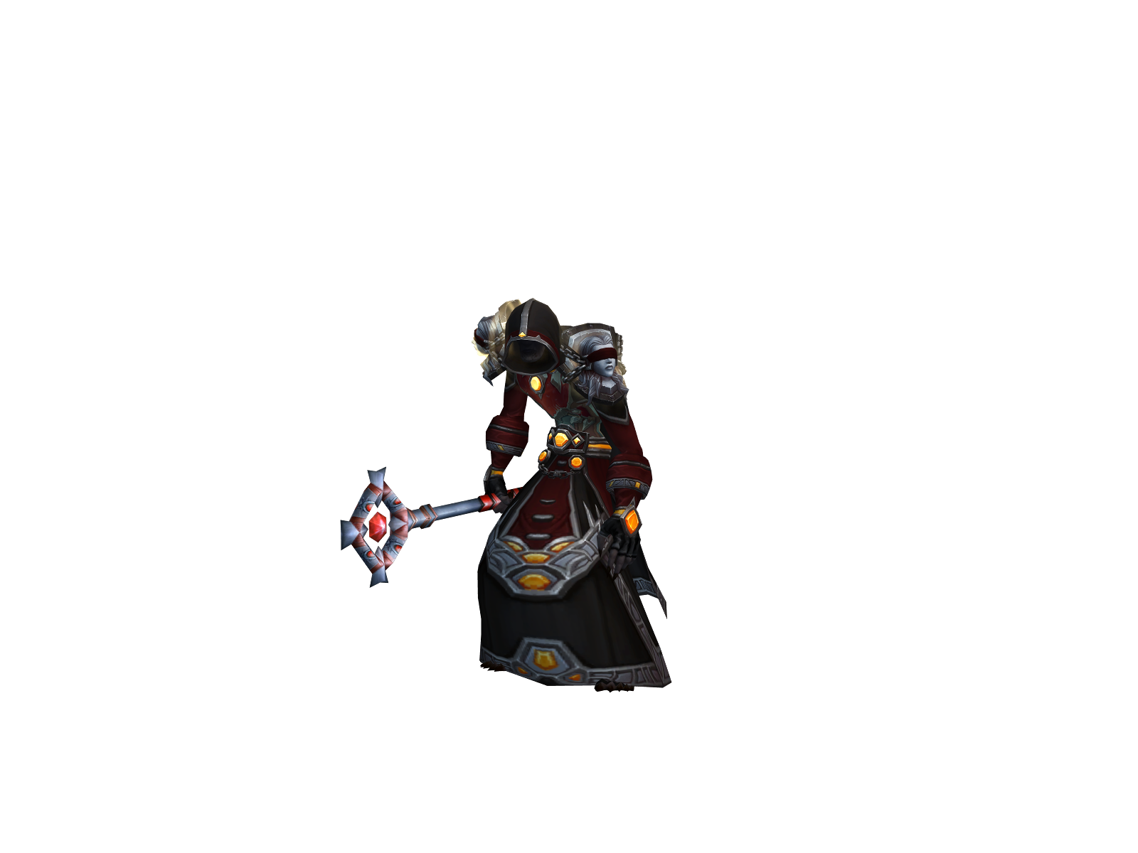 Chîa 3D character render