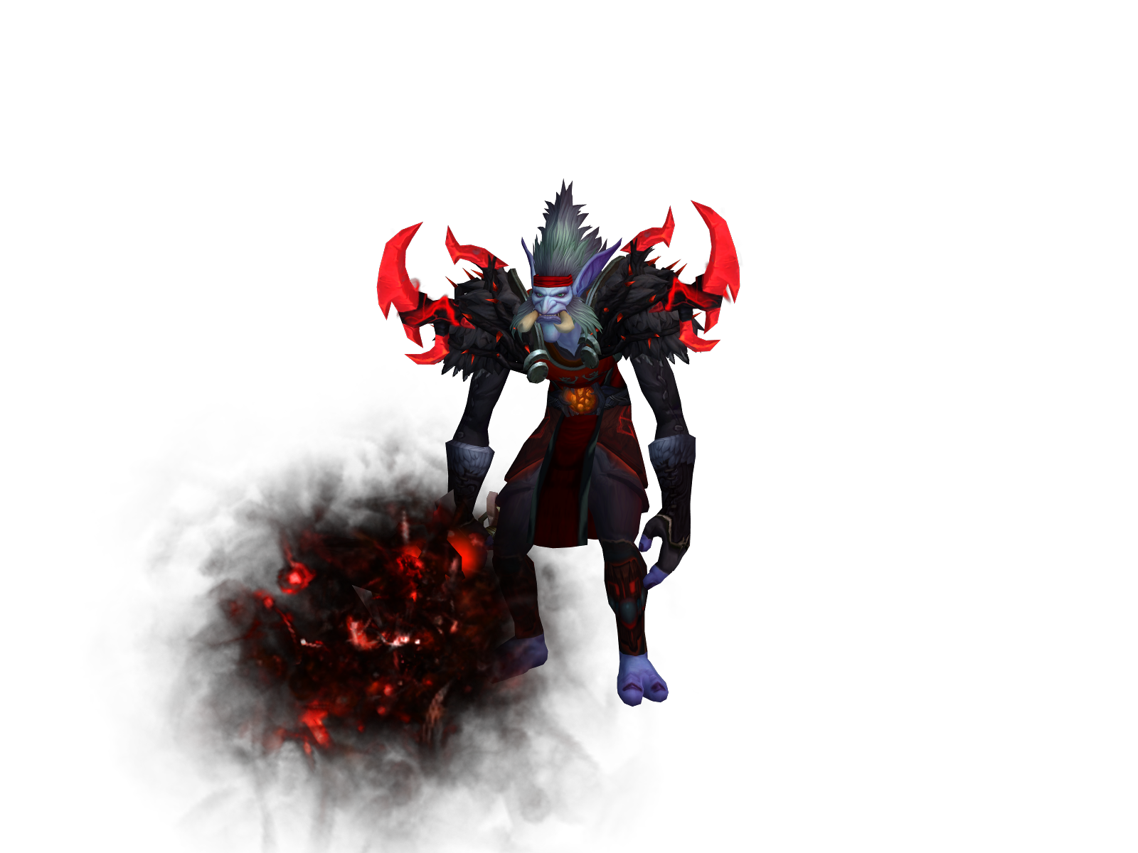 Erikird 3D character render