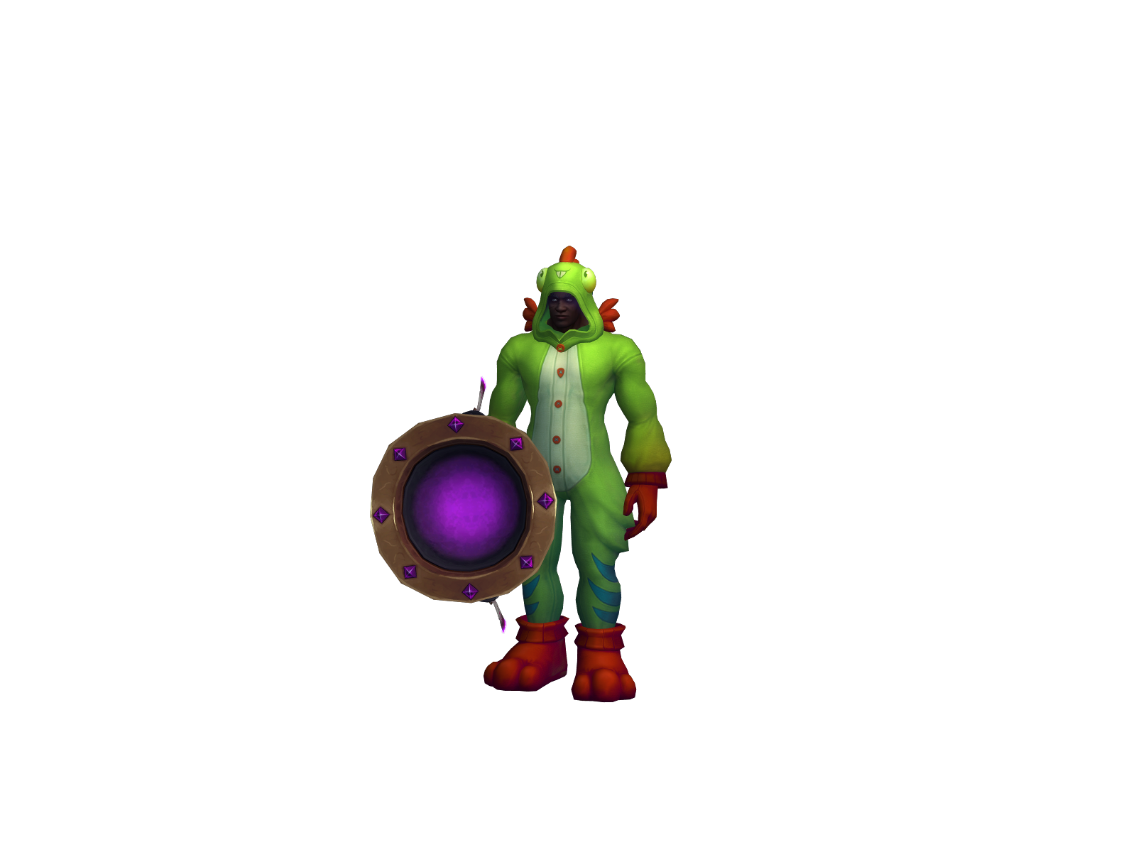 Healdog 3D character render