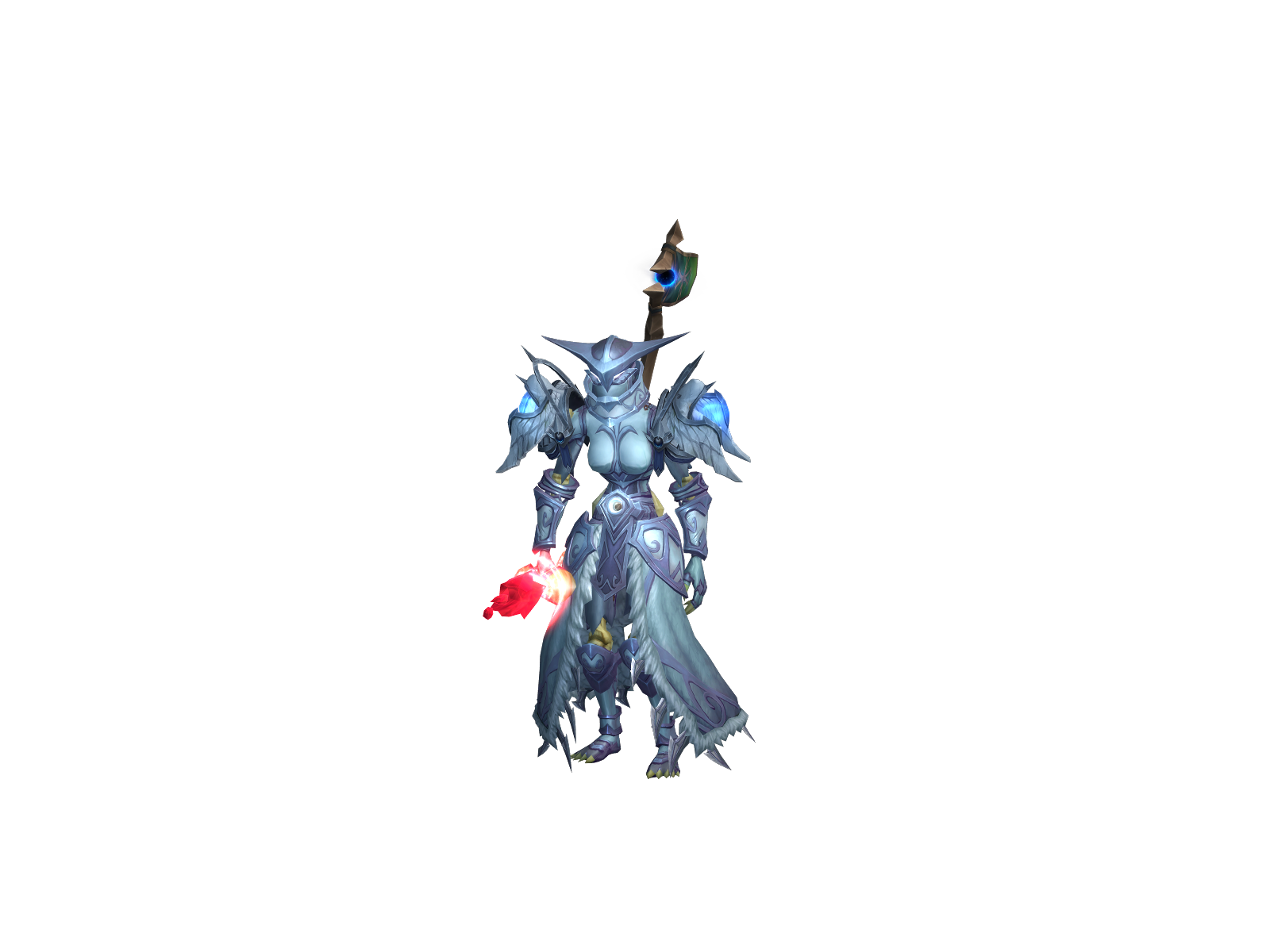 Trånce 3D character render