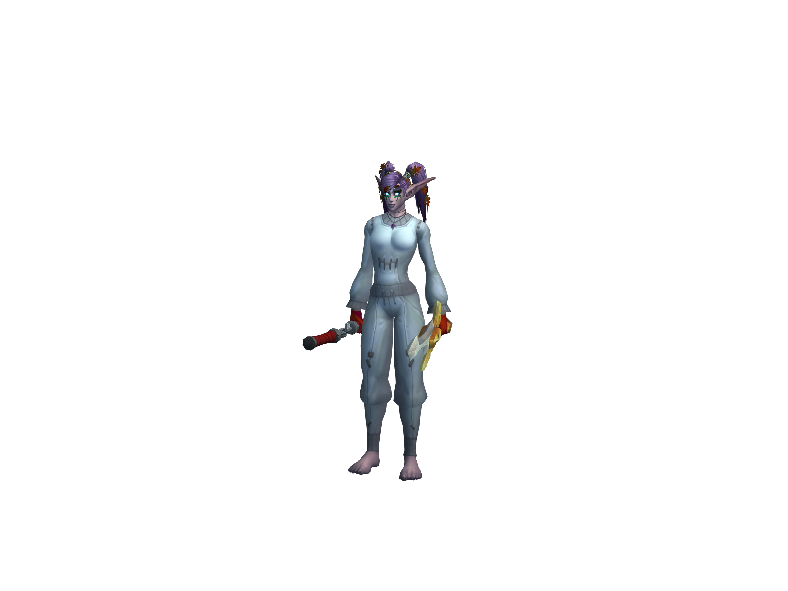 Shyaell 3D character render