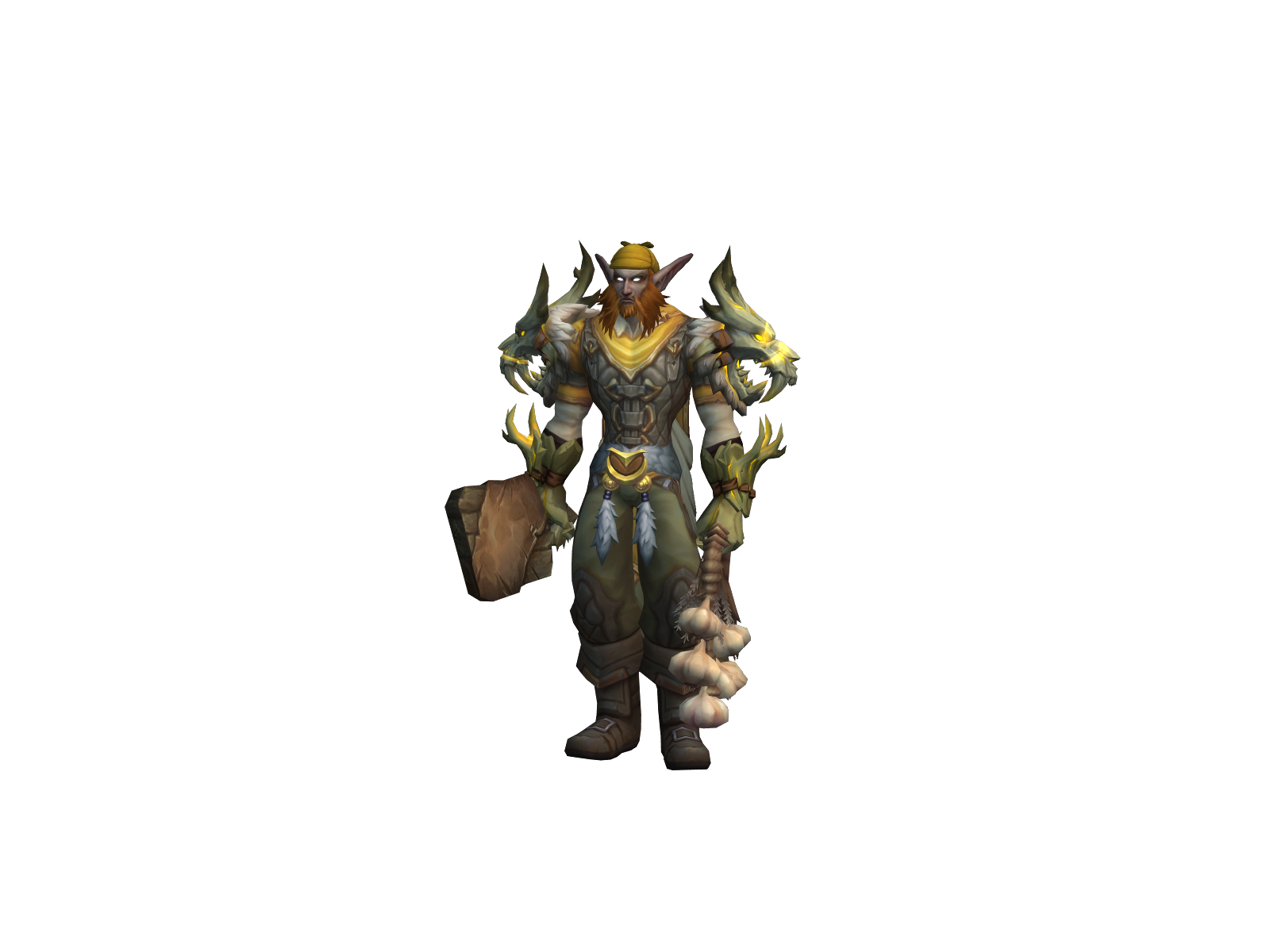 Calzonesz 3D character render