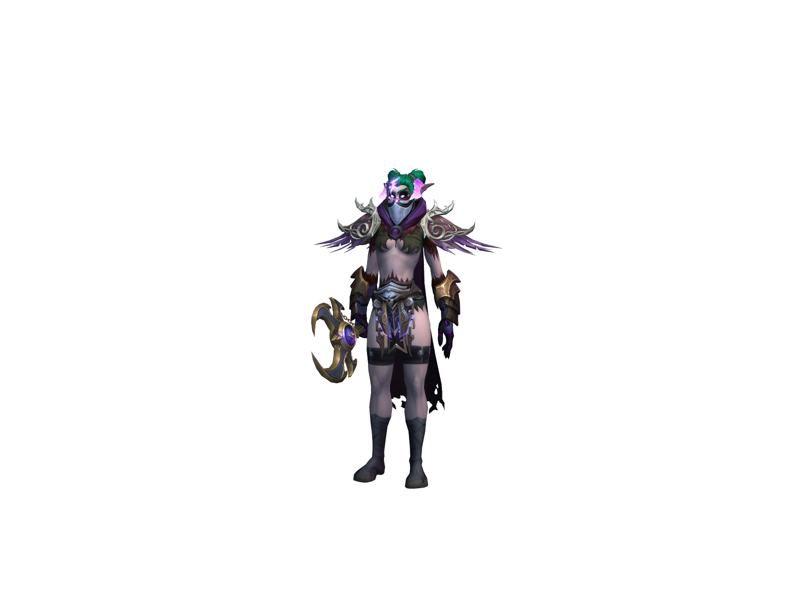 Katorien 3D character render