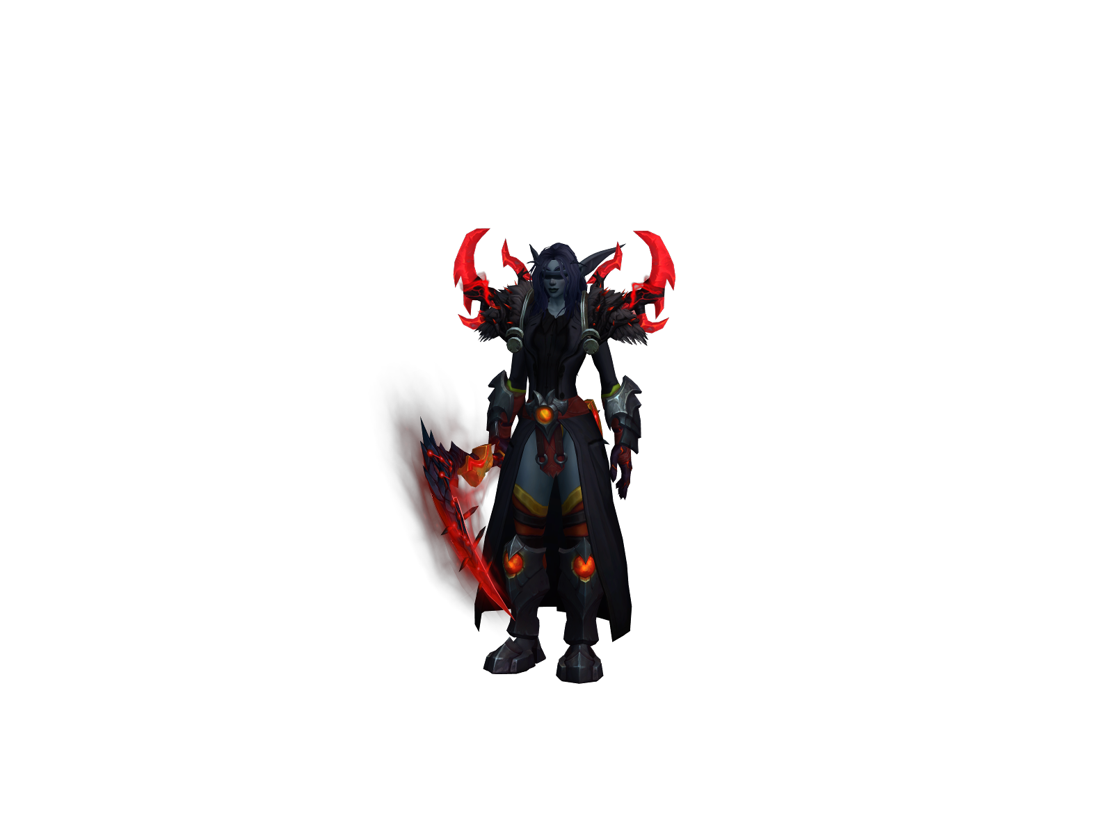 Caradris 3D character render