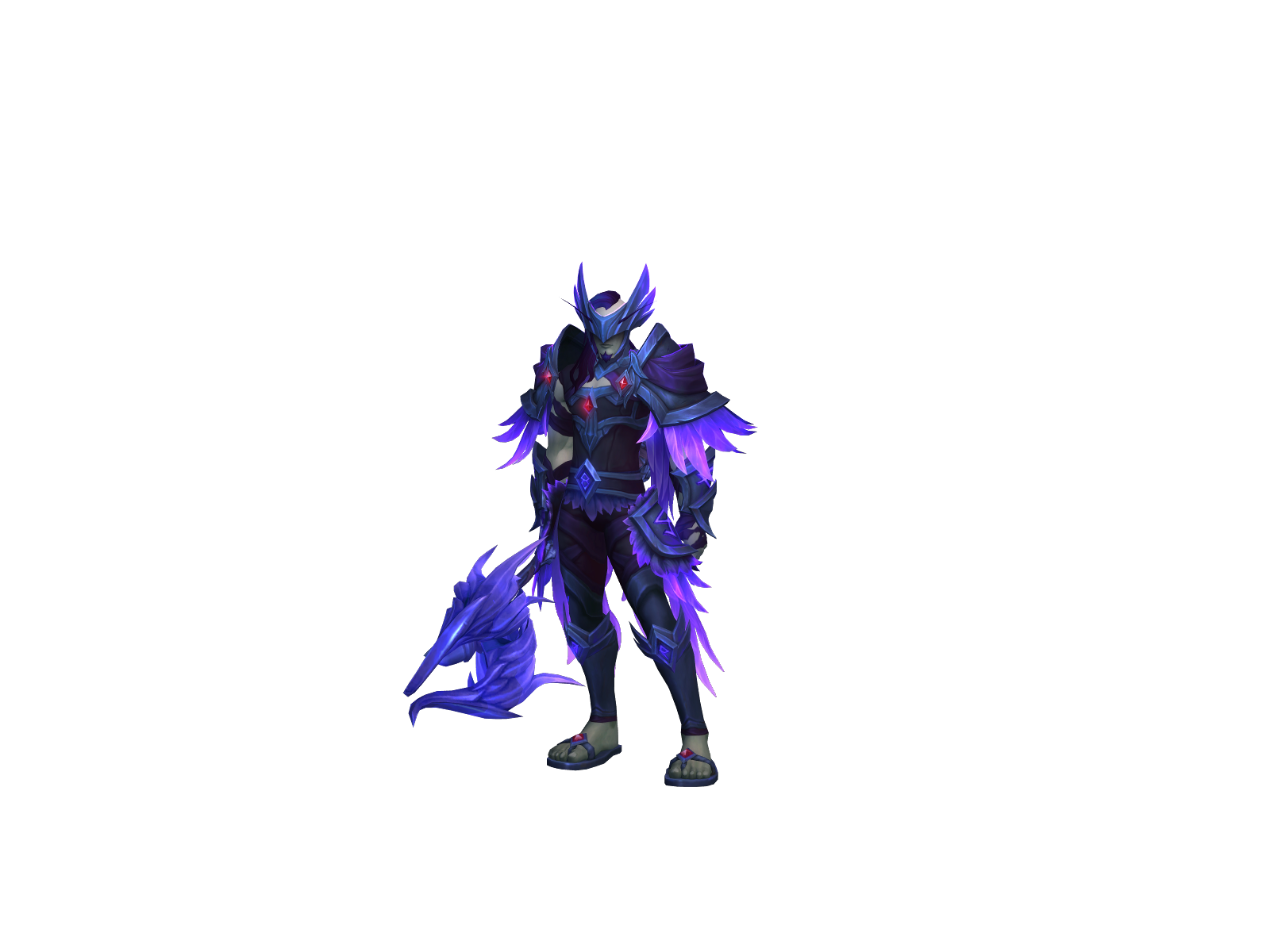 Benafflikk 3D character render