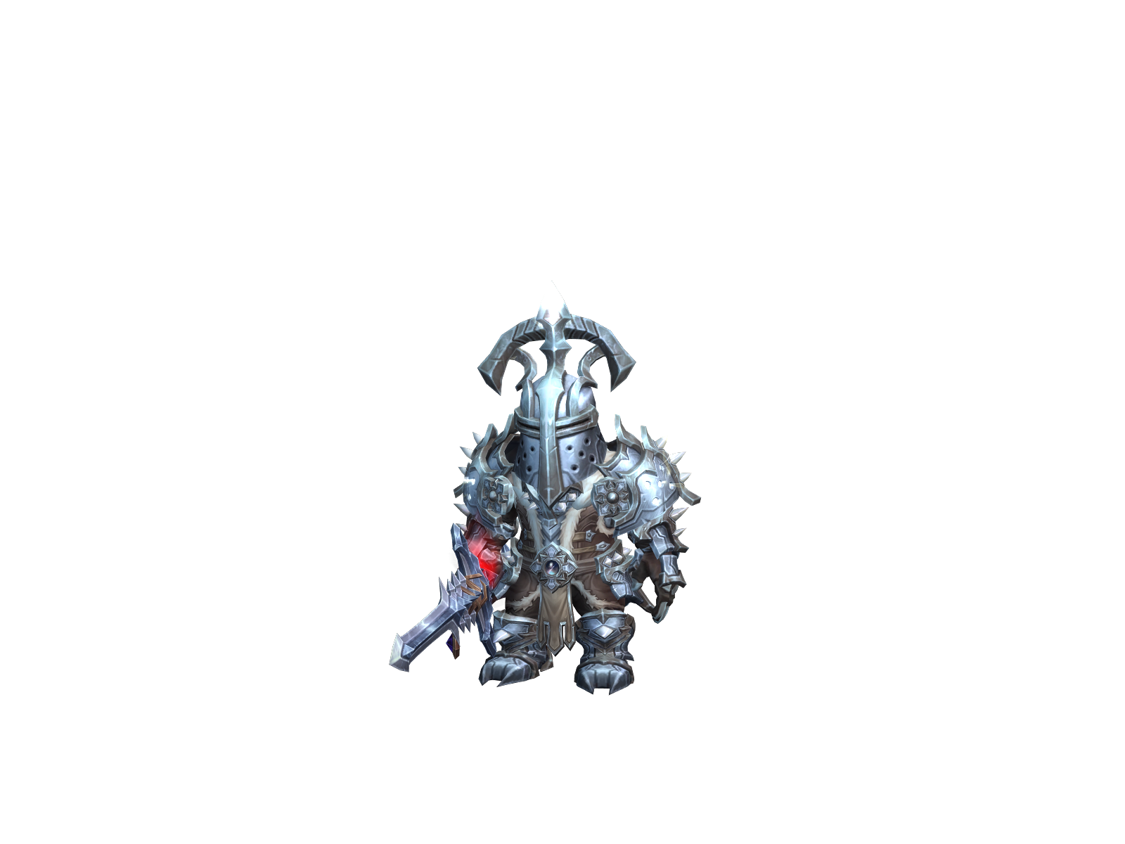 Amandíl 3D character render
