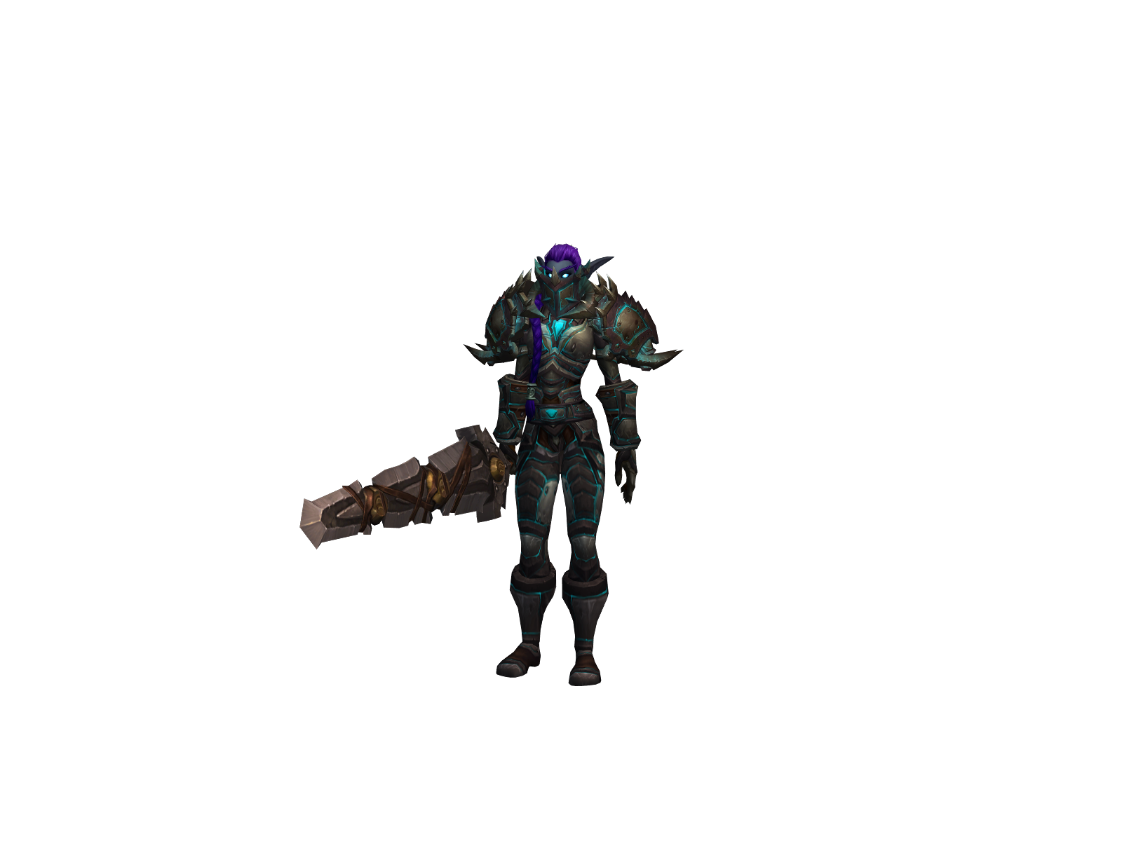 Maddrage 3D character render