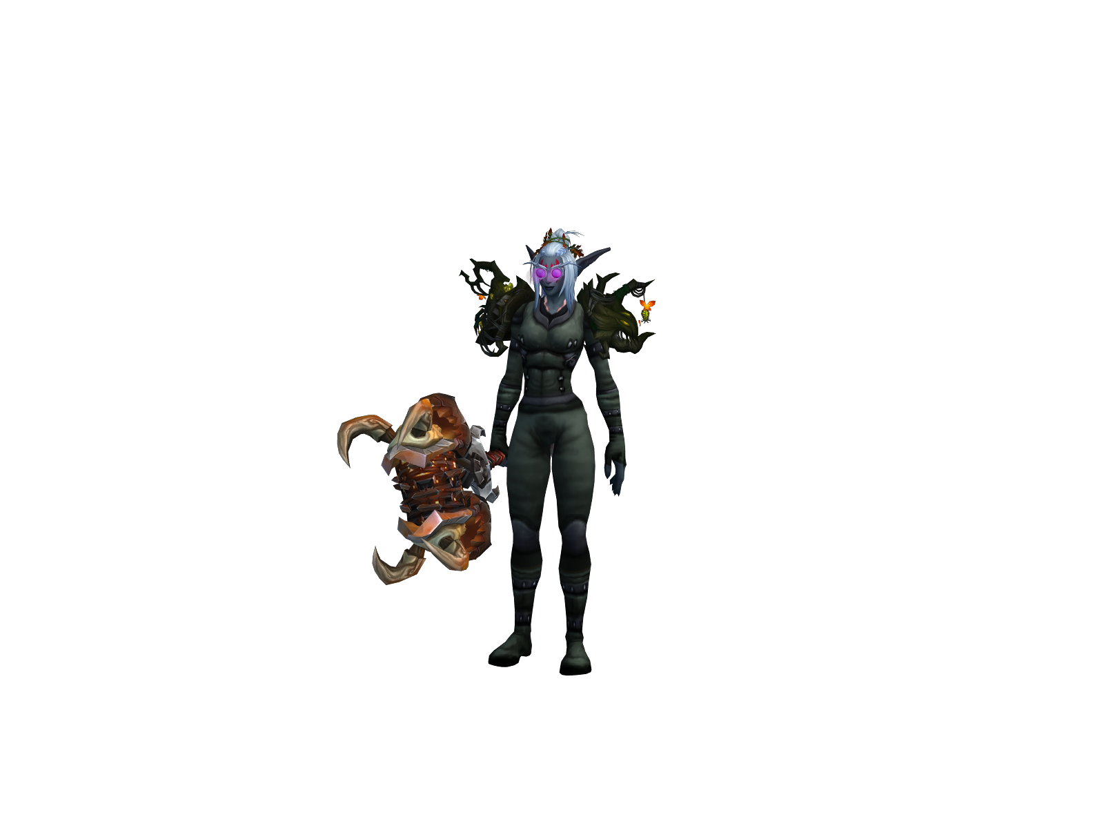 Unclefetty 3D character render