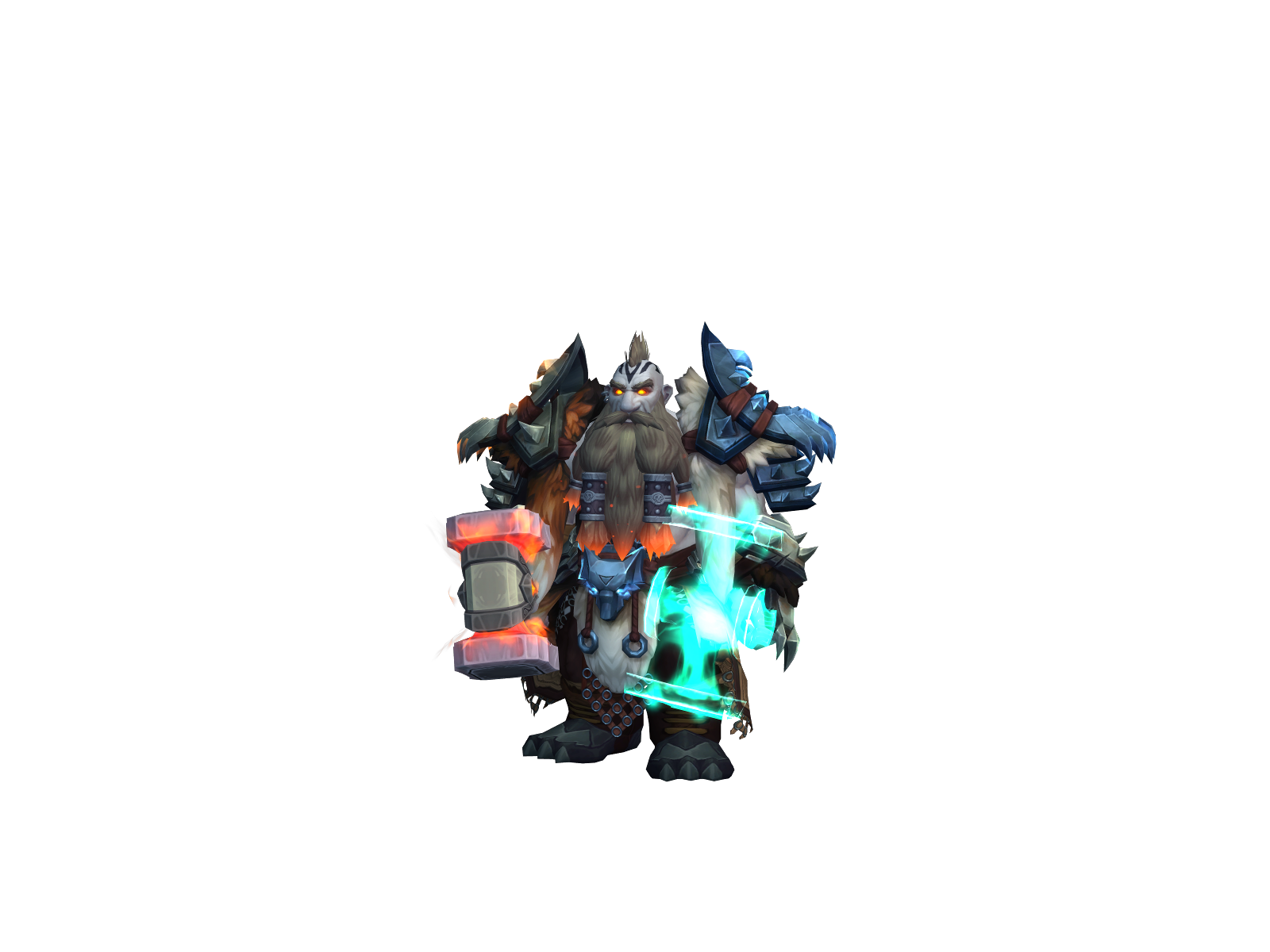 Ripraidjin 3D character render