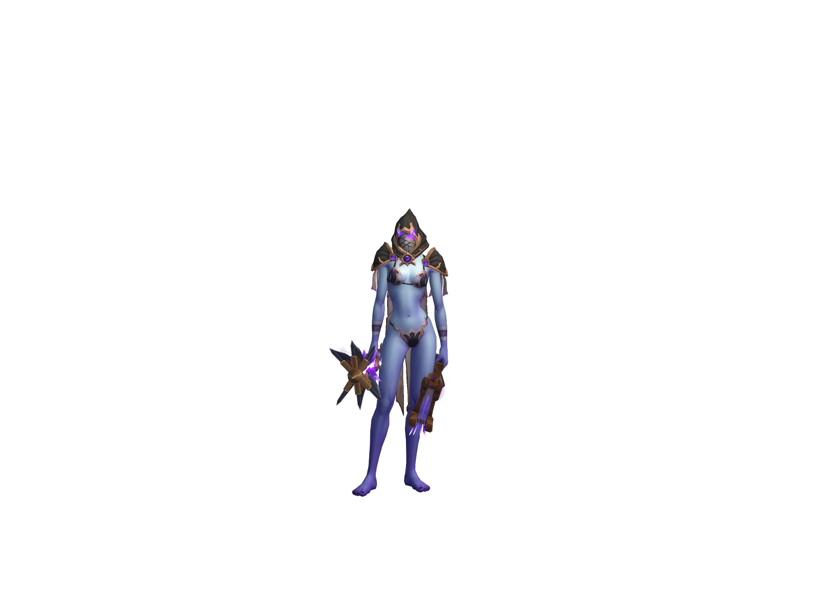 Phatevoid 3D character render