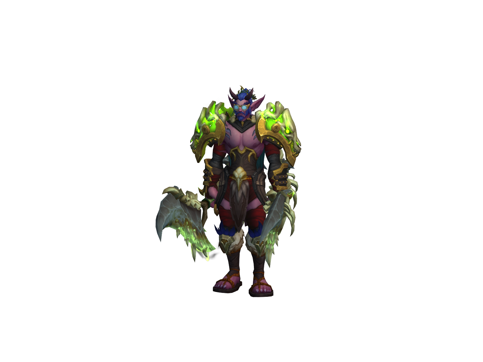 Justicdemonn 3D character render