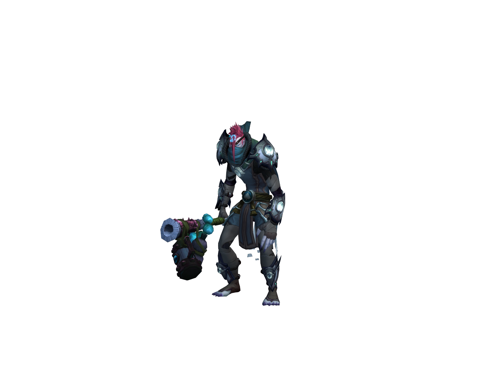 Kavah 3D character render