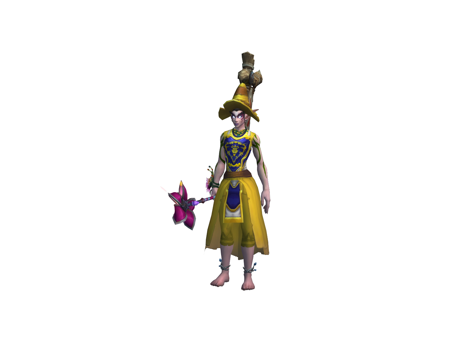 Bbuoung 3D character render
