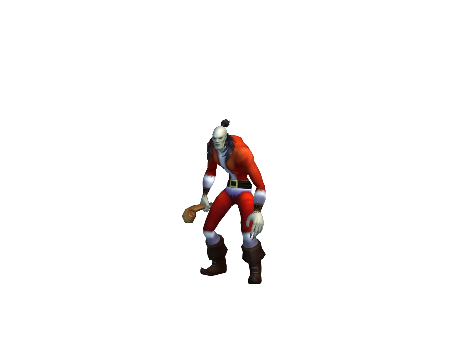 Meatypriest 3D character render