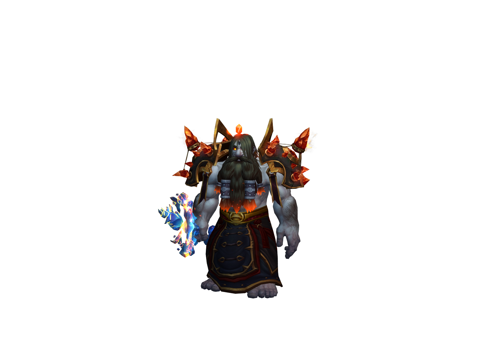 Qamora 3D character render