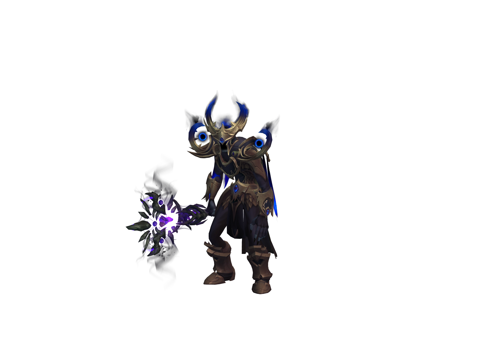 Hshadow 3D character render