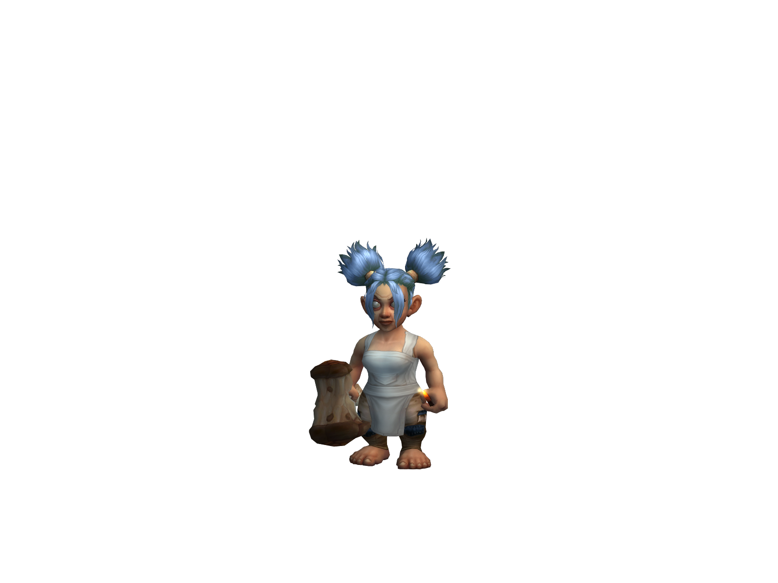 Mistakechild 3D character render