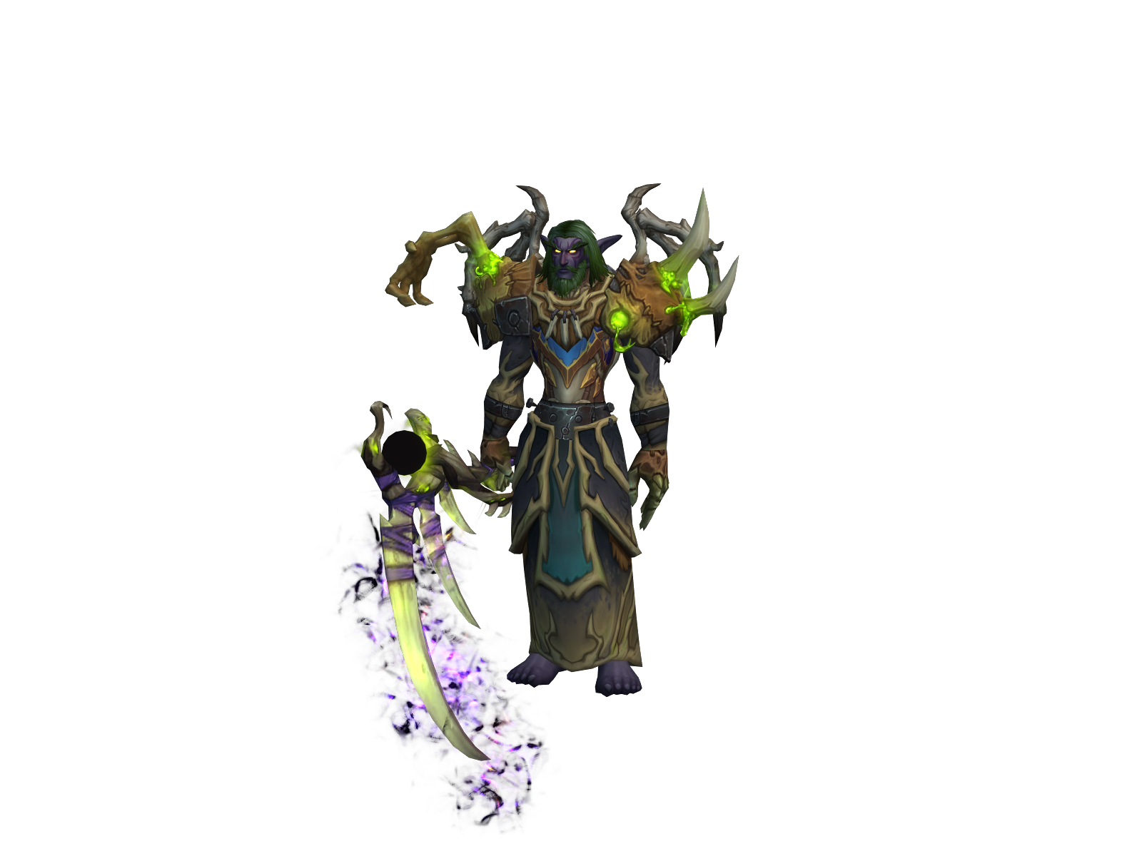 Nekren 3D character render