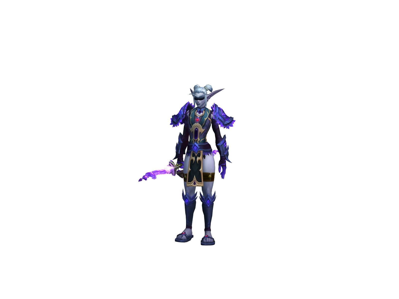 Khanda 3D character render