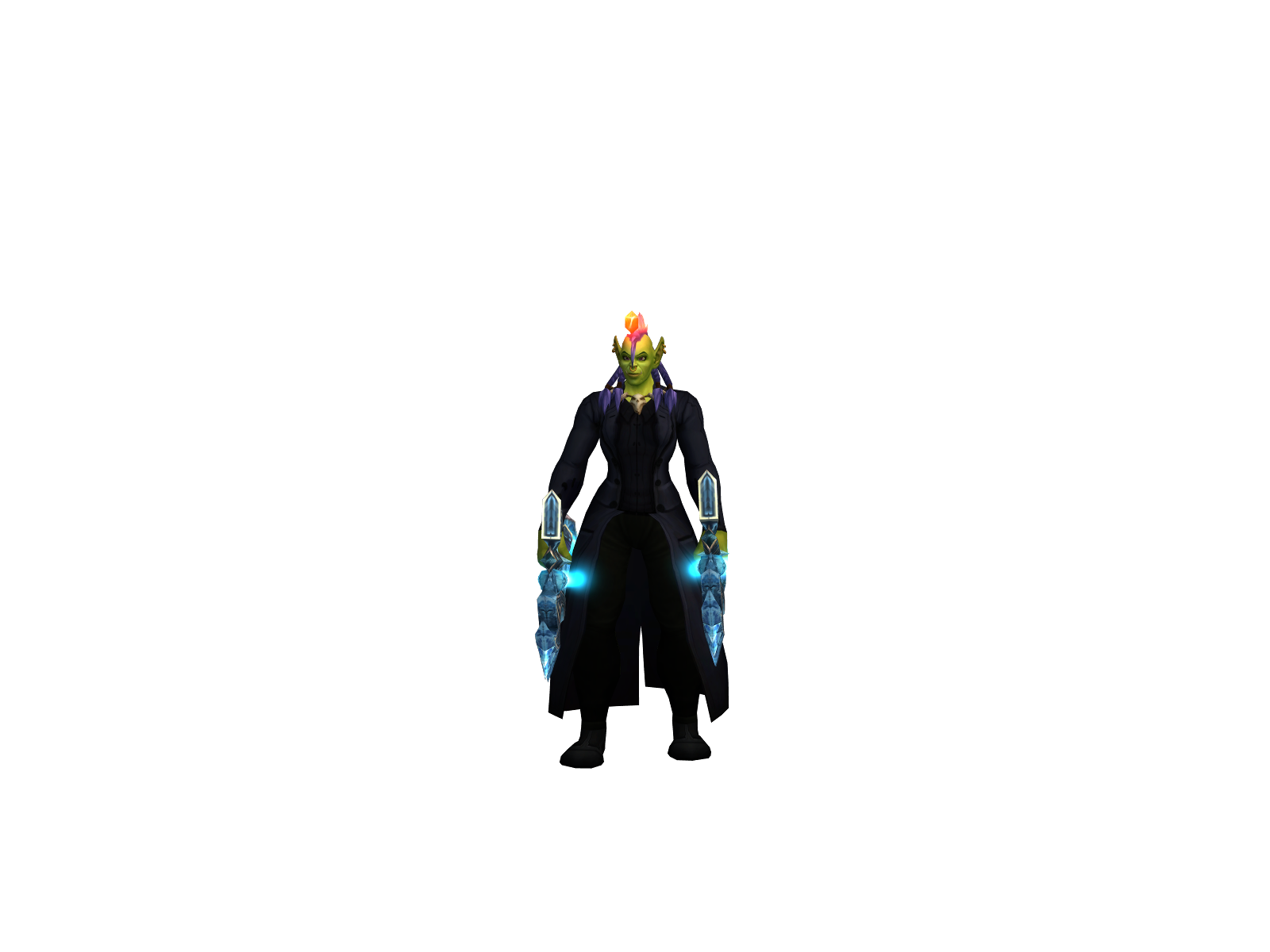 Dexamba 3D character render