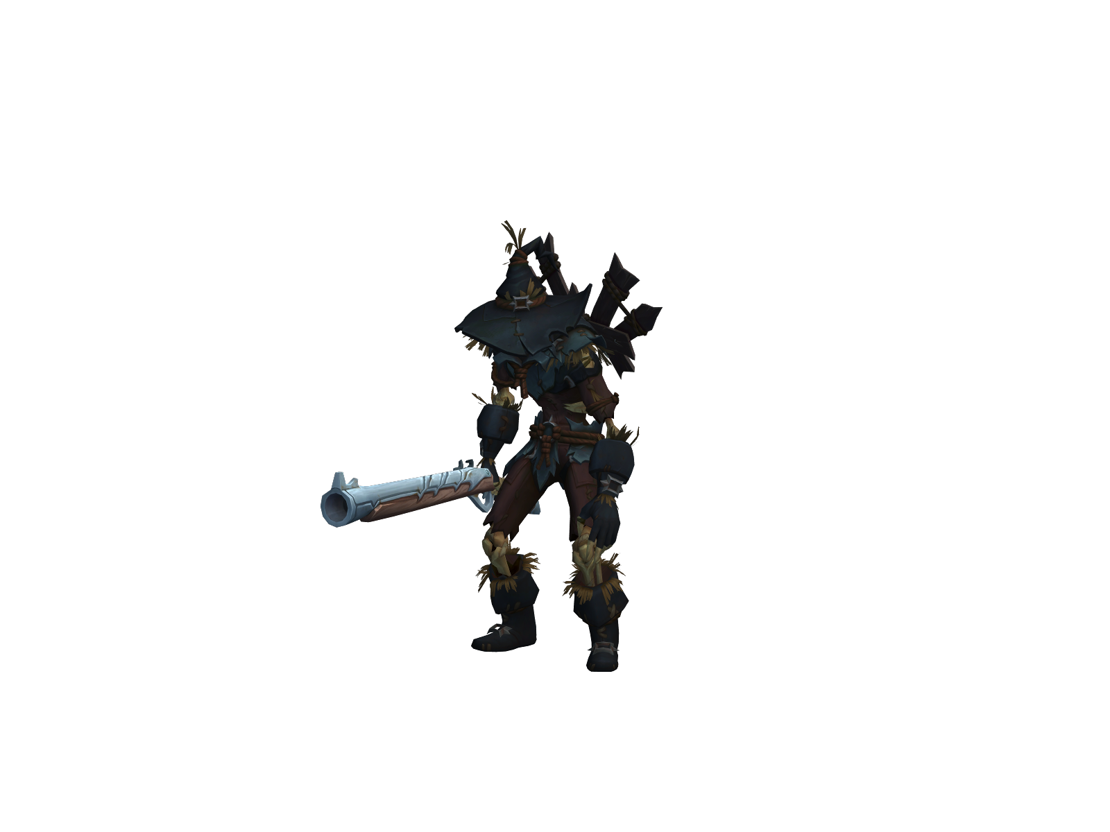 Huntvoolt 3D character render