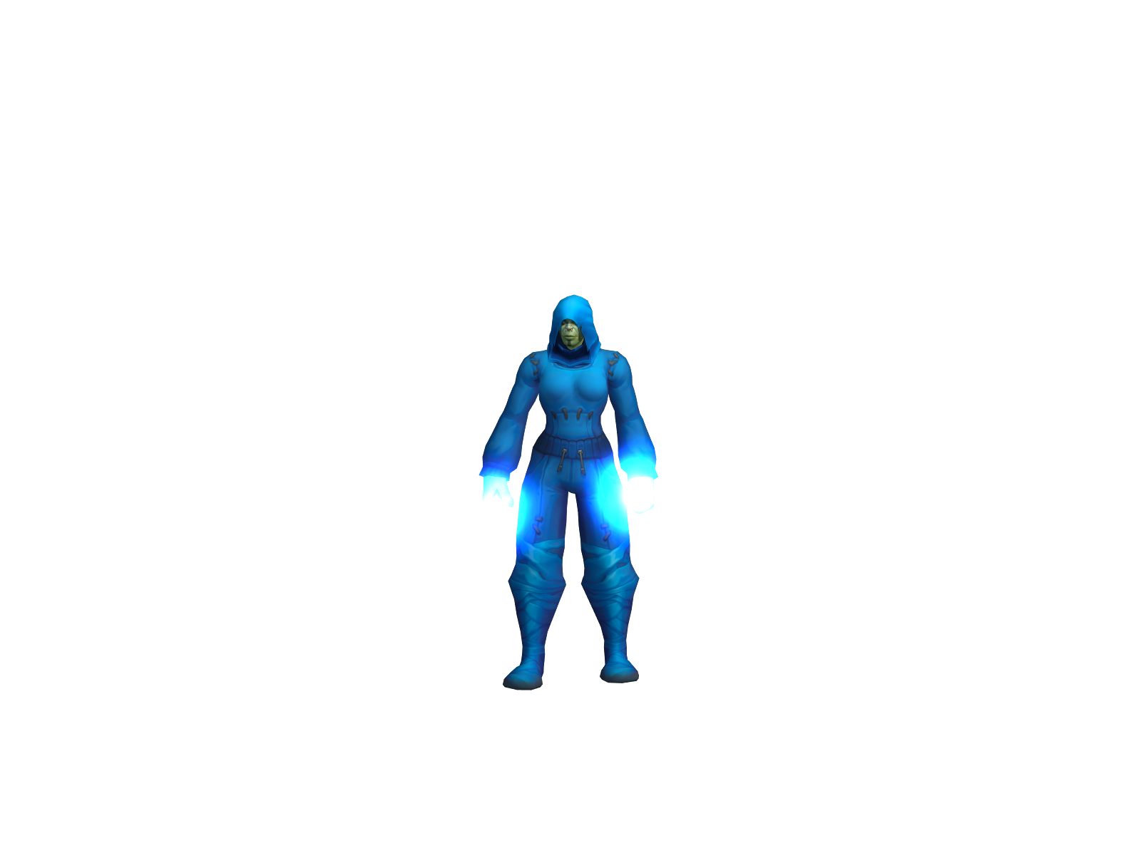Rakuro 3D character render