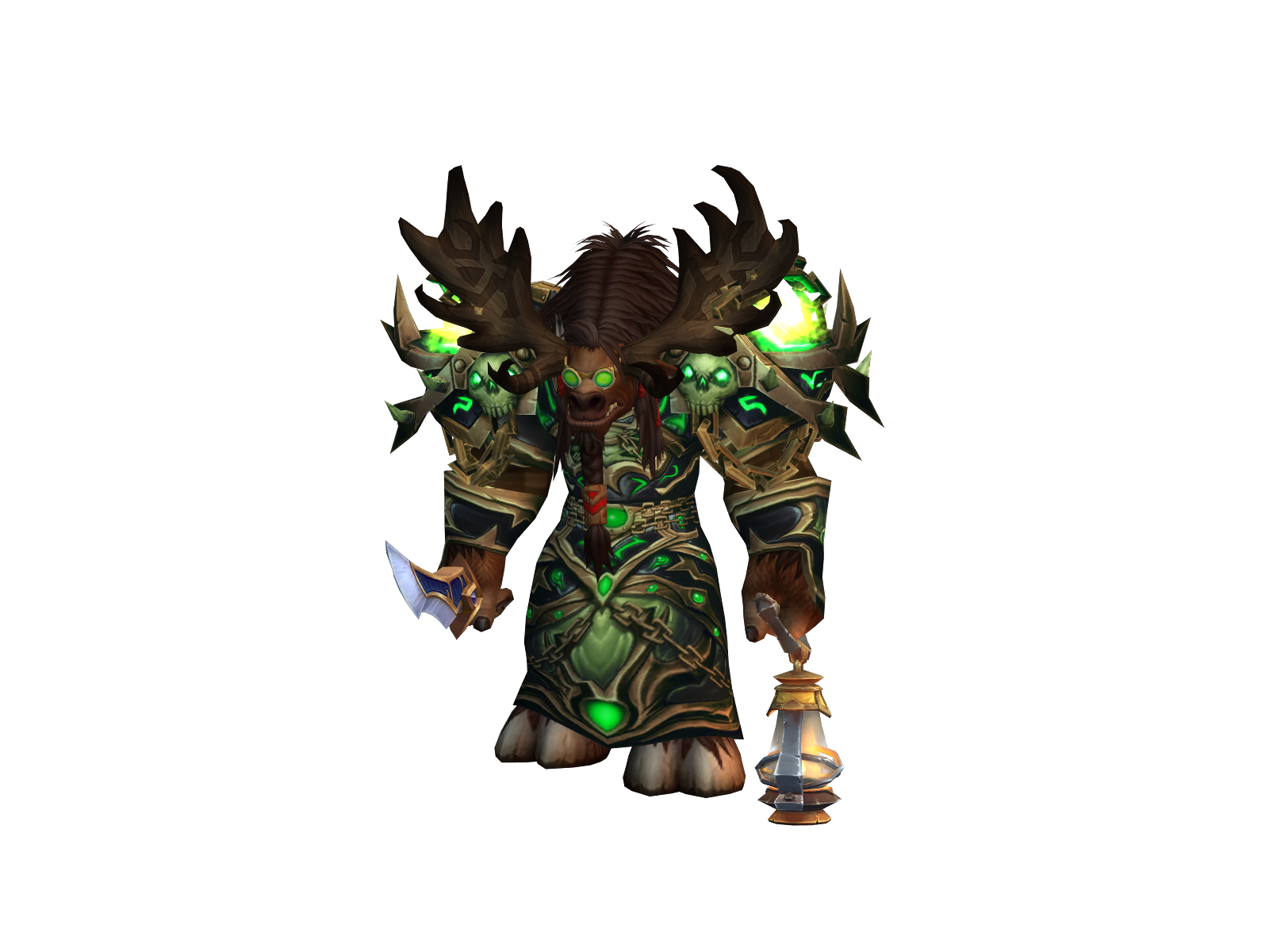 Demonbolts 3D character render