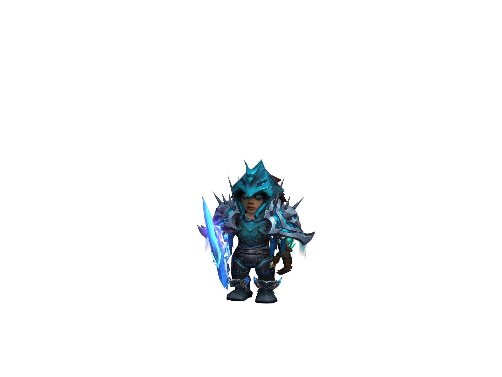 Magapeki 3D character render