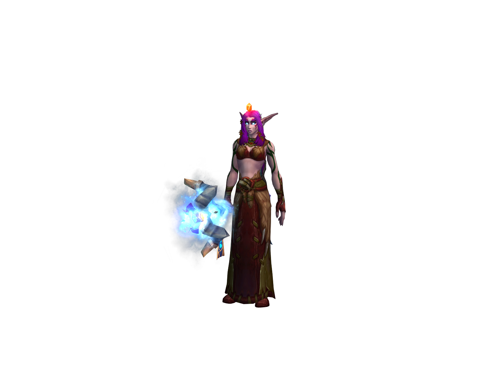 Emeriá 3D character render