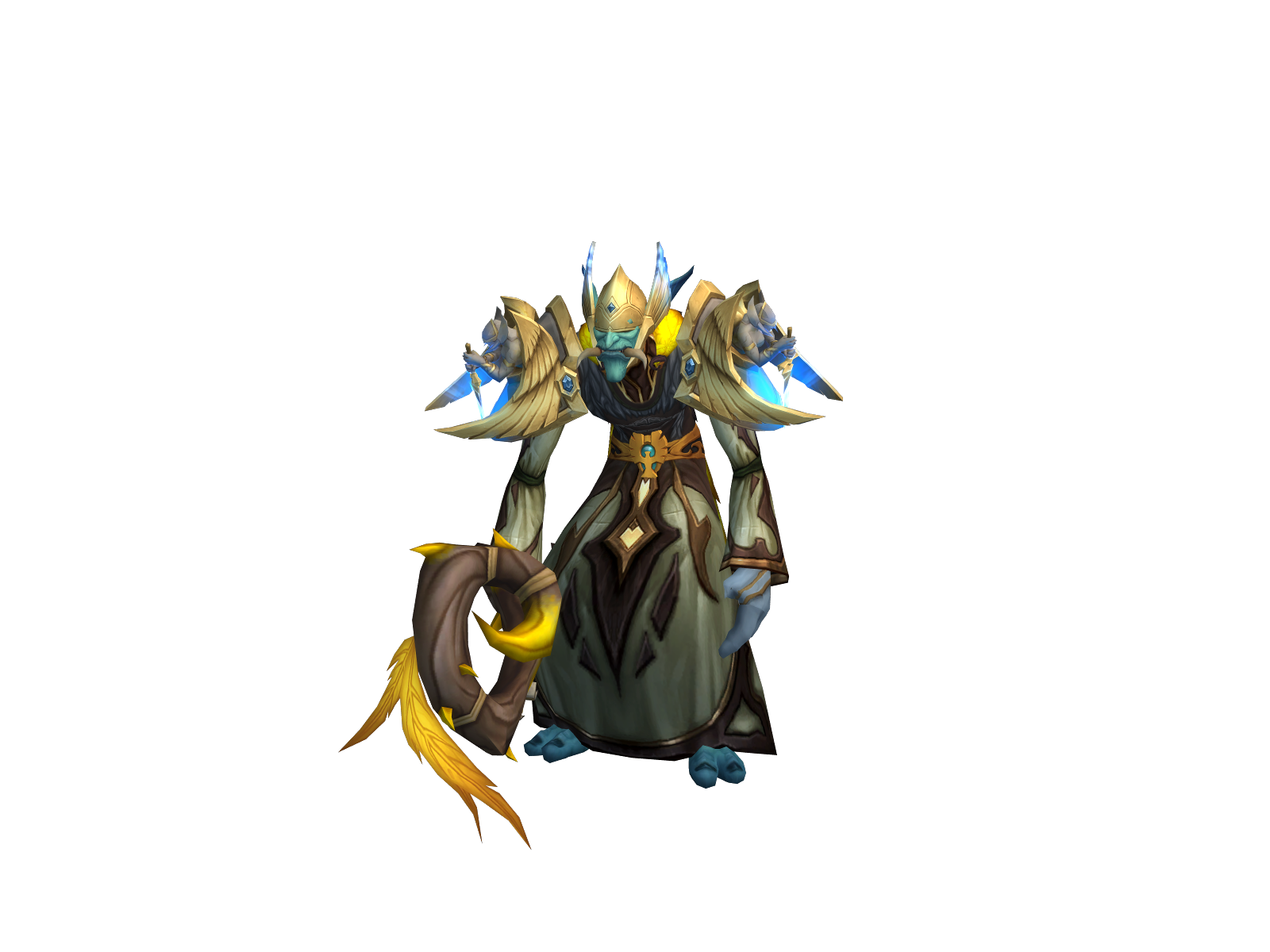 Incompatible 3D character render