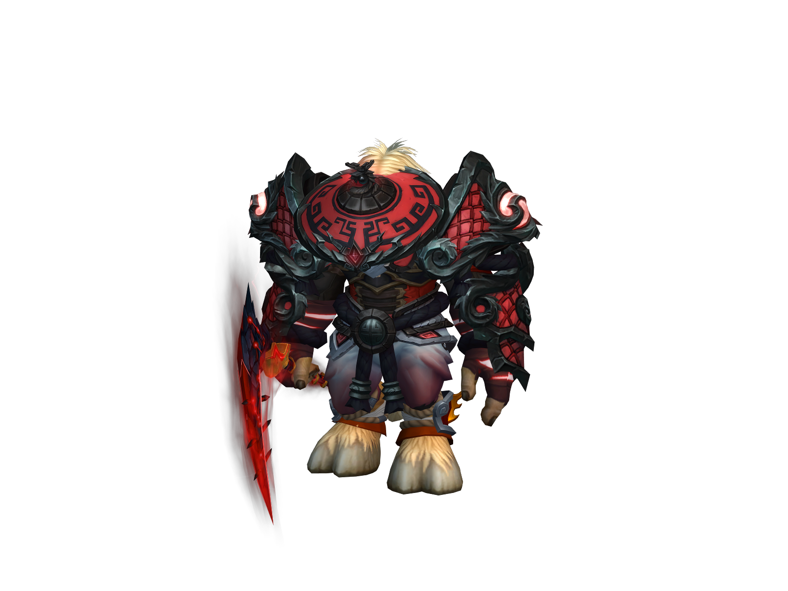 Bofs 3D character render