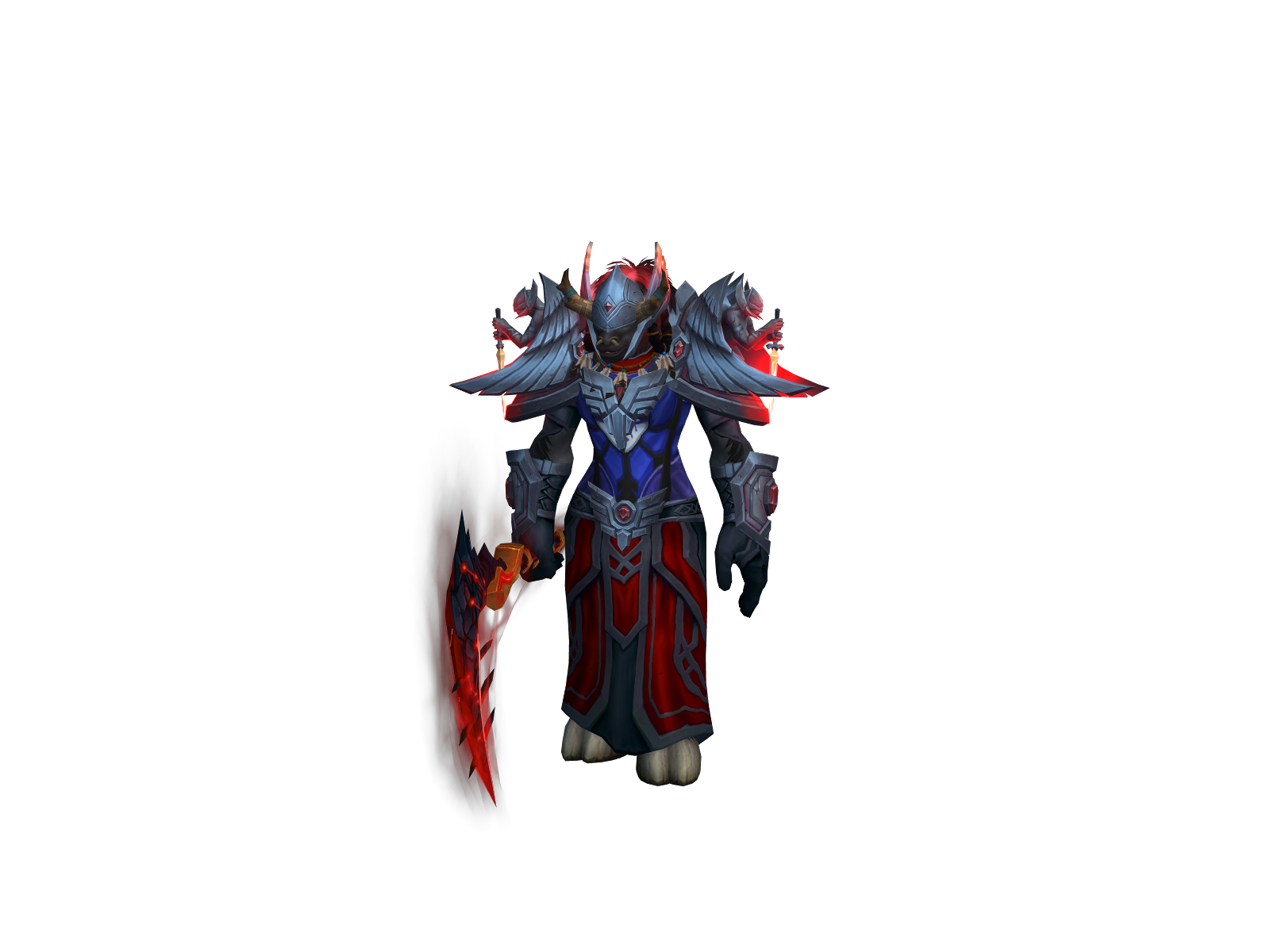 Stupetcow 3D character render