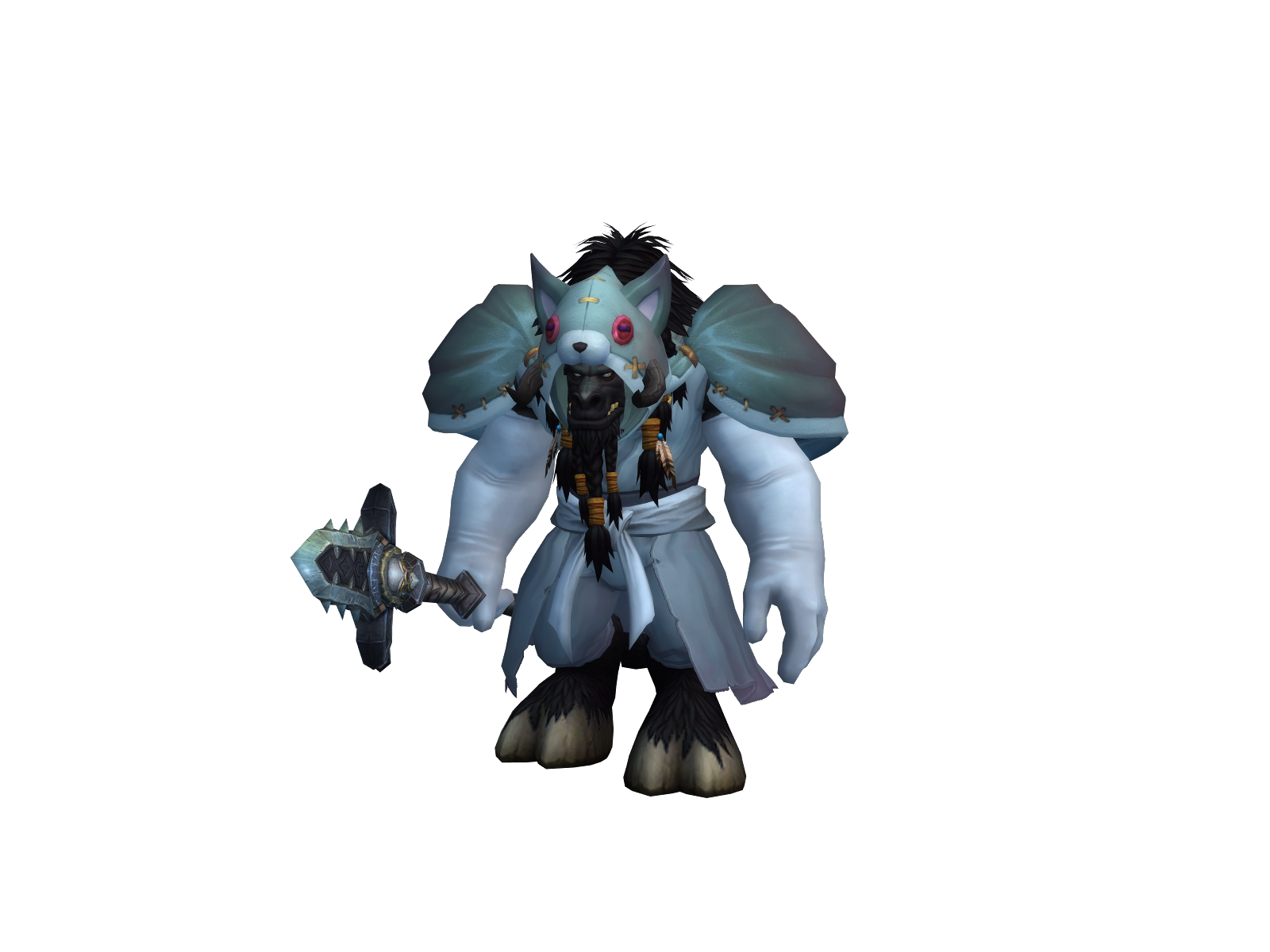 Fulam 3D character render