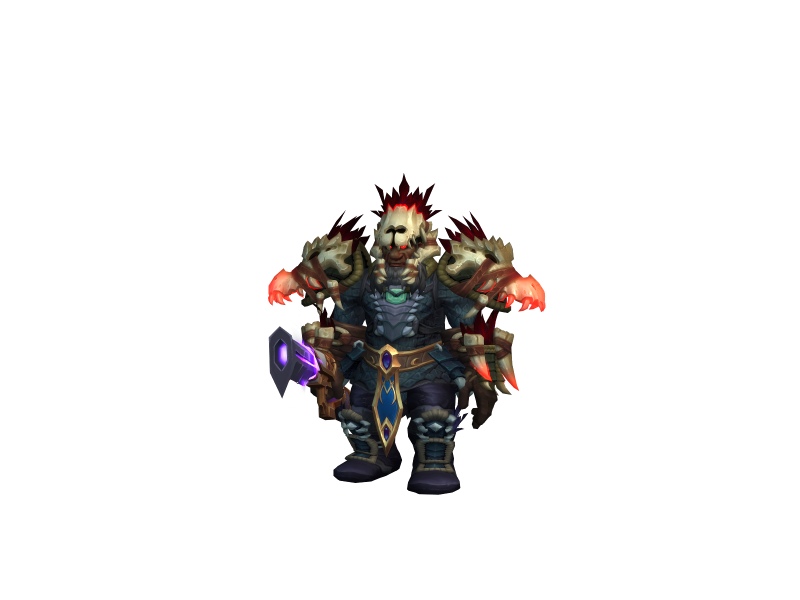 Tracc 3D character render