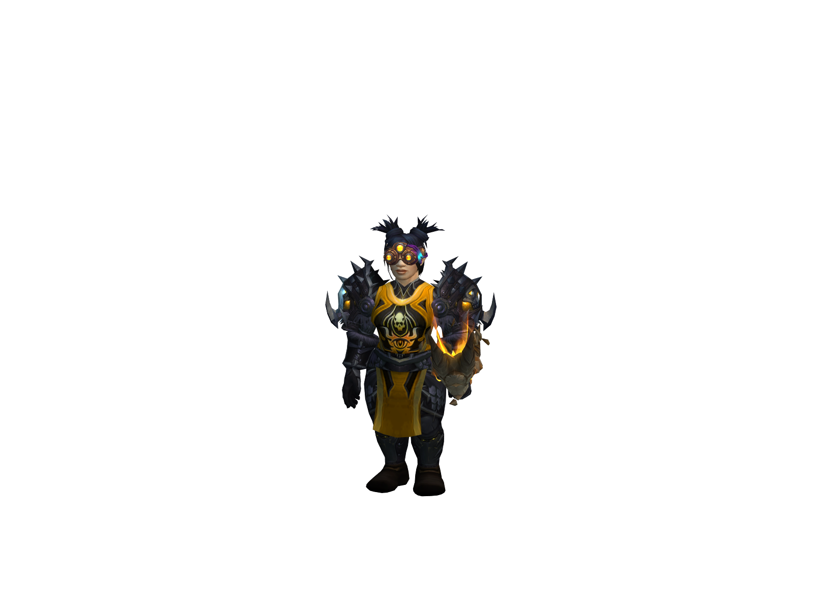 Pack 3D character render