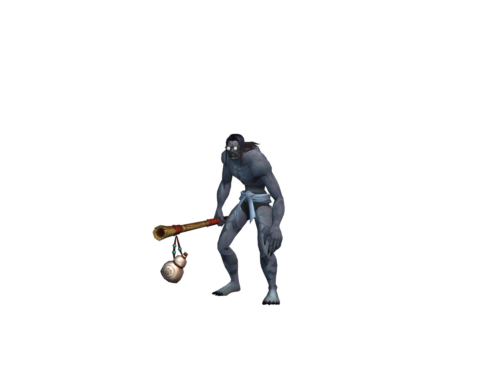 Thugjitsu 3D character render