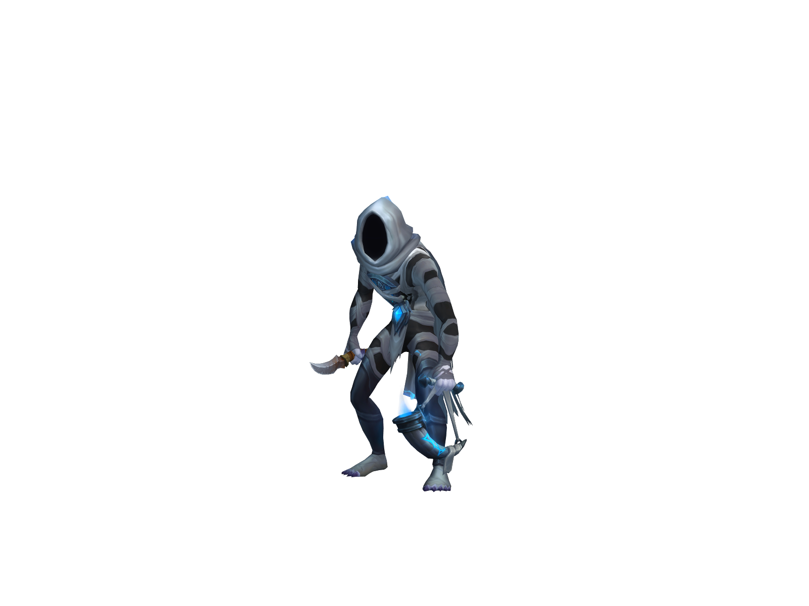 Huckdaddy 3D character render